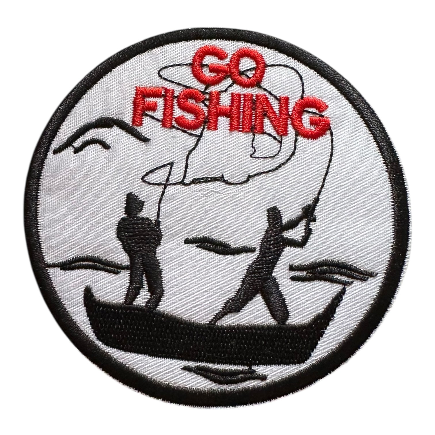 Fishing Themed Iron On Patches (Various Themes and Fish) - Wander Together Outfitters