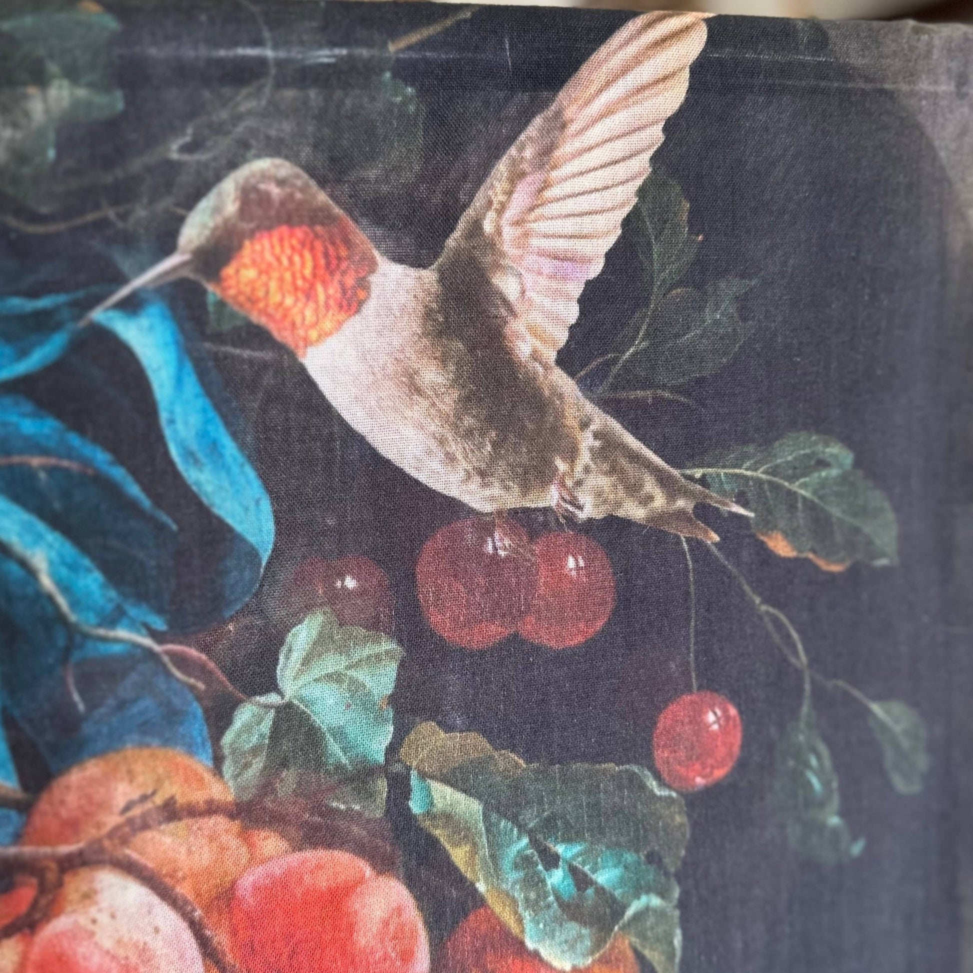 Flight of Fancy Floral Hummingbird Scarf - Wander Together Outfitters