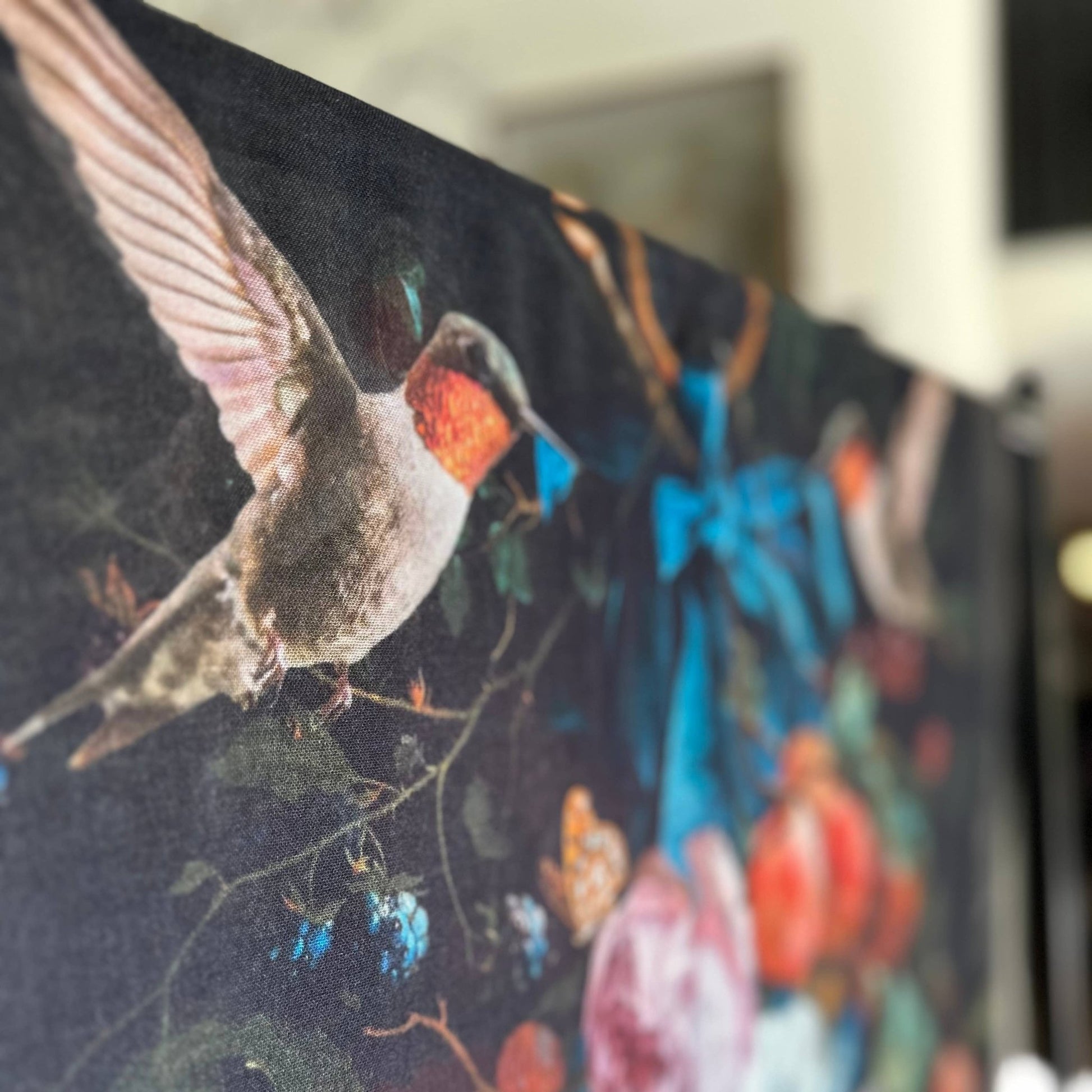 Flight of Fancy Floral Hummingbird Scarf - Wander Together Outfitters