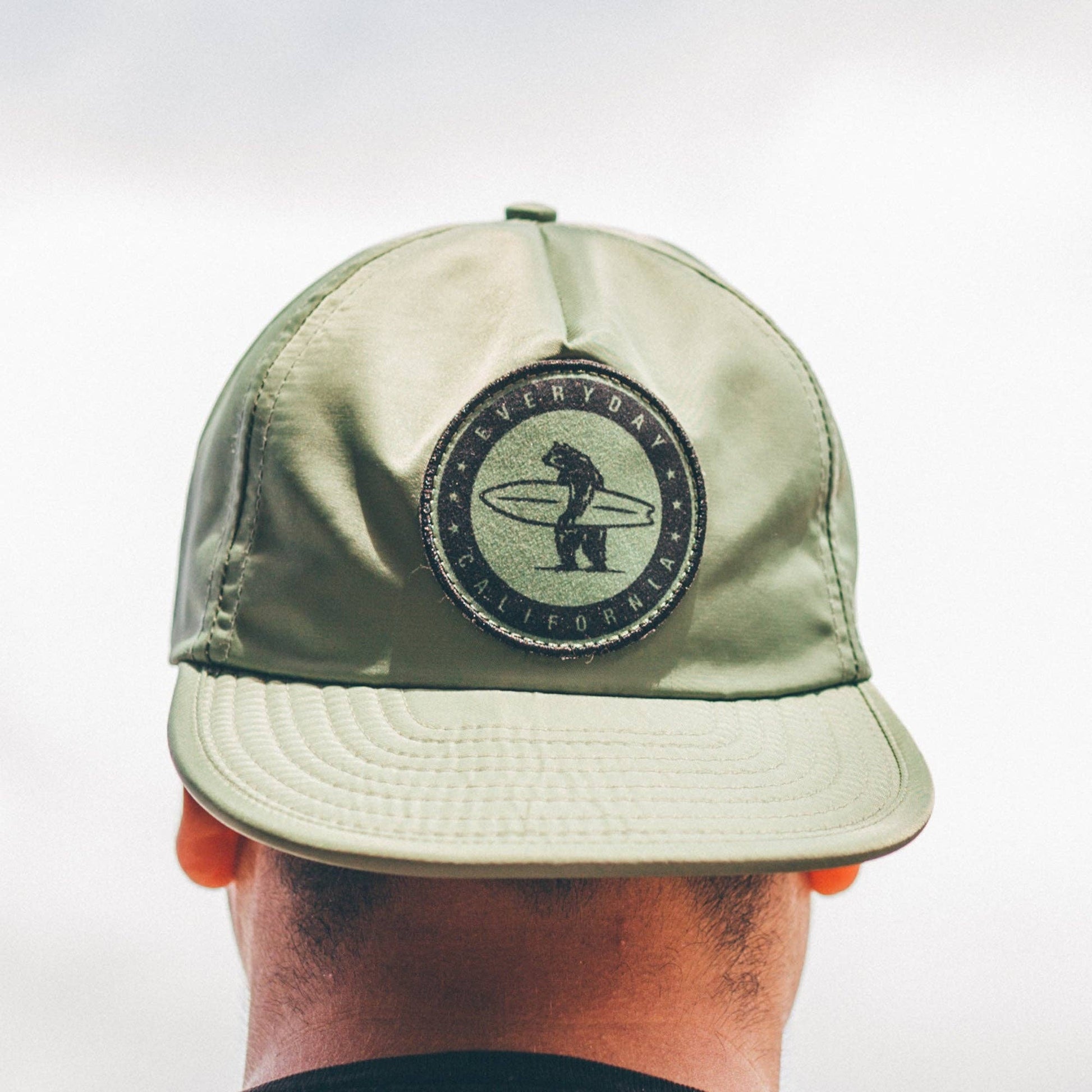 Floating Waterproof Snapback California Surfing Bear Hat - Wander Together Outfitters