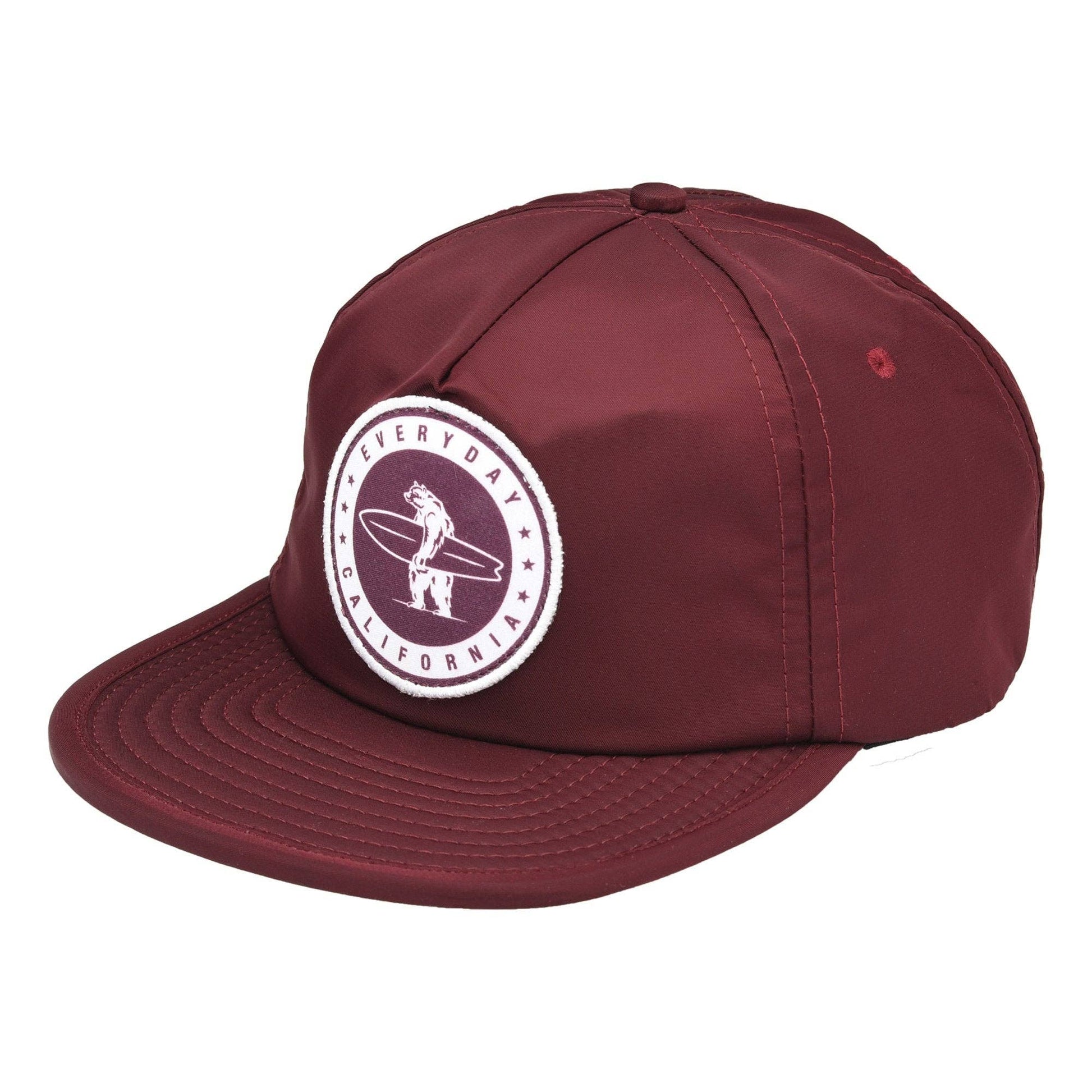 Floating Waterproof Snapback California Surfing Bear Hat - Wander Together Outfitters