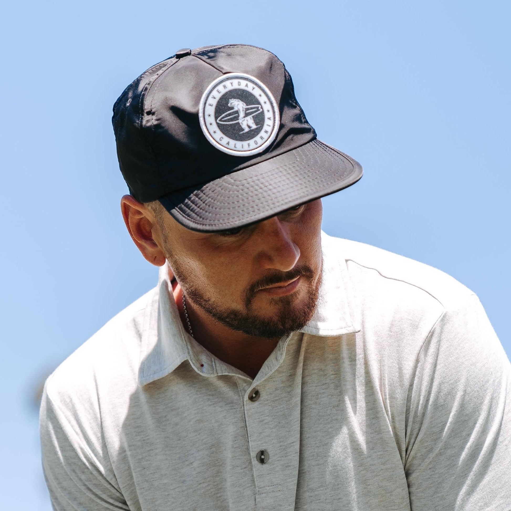 Floating Waterproof Snapback California Surfing Bear Hat - Wander Together Outfitters