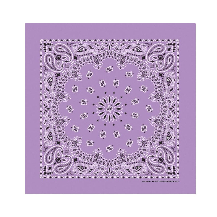 Floral Paisley Bandana 27" x 27" or 22” x 22” (Various Colors and Patterns) - Wander Together Outfitters