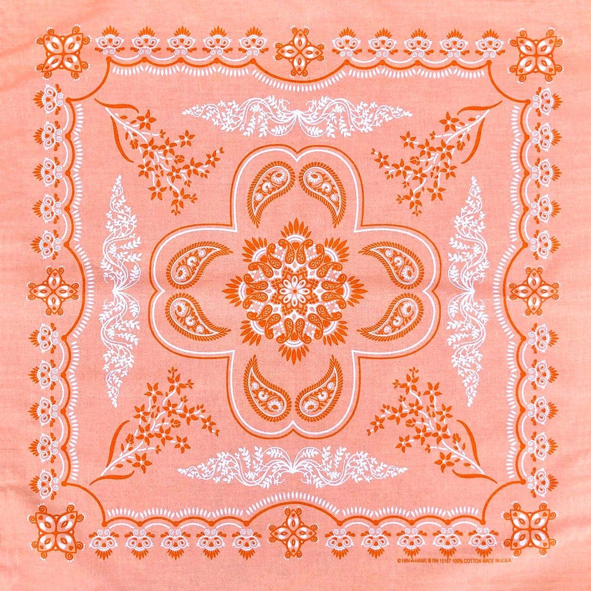 Floral Paisley Bandana 27" x 27" or 22” x 22” (Various Colors and Patterns) - Wander Together Outfitters