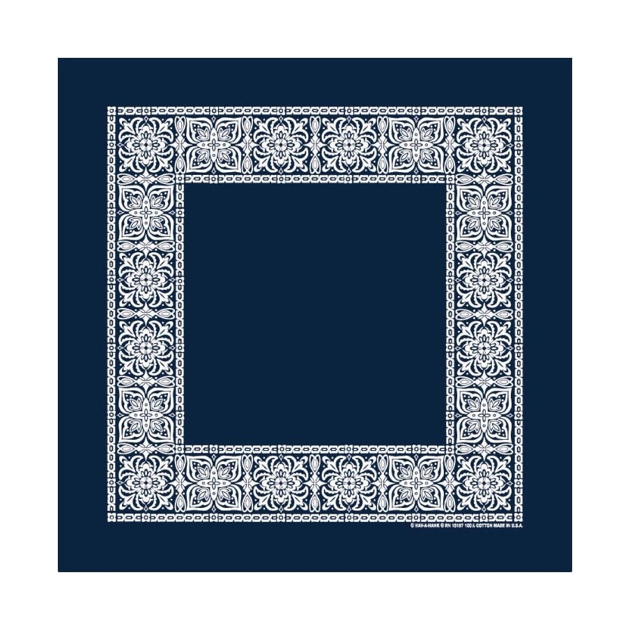 Floral Paisley Bandana 27" x 27" or 22” x 22” (Various Colors and Patterns) - Wander Together Outfitters