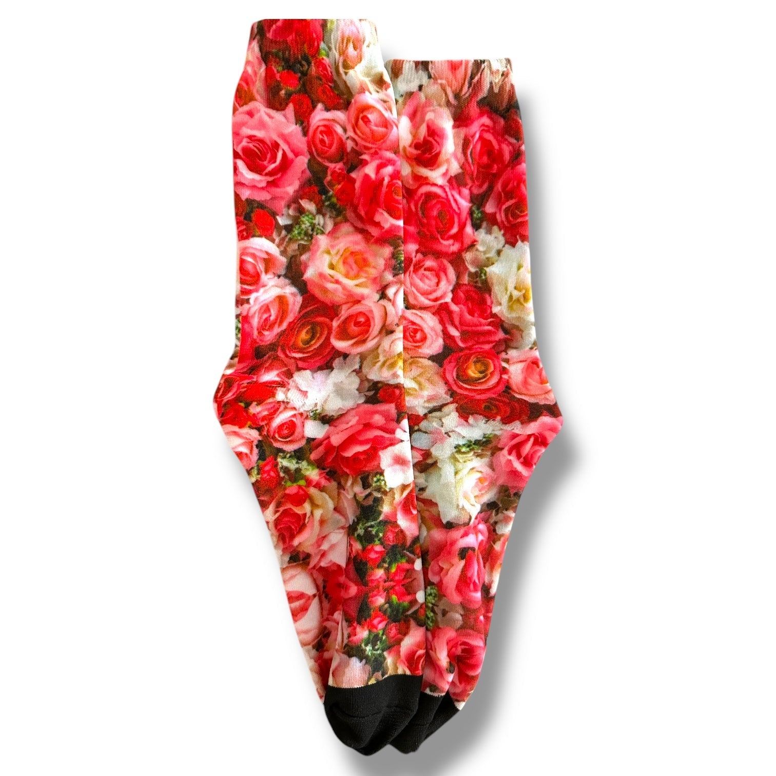 Floral Printed Socks - Wander Together Outfitters