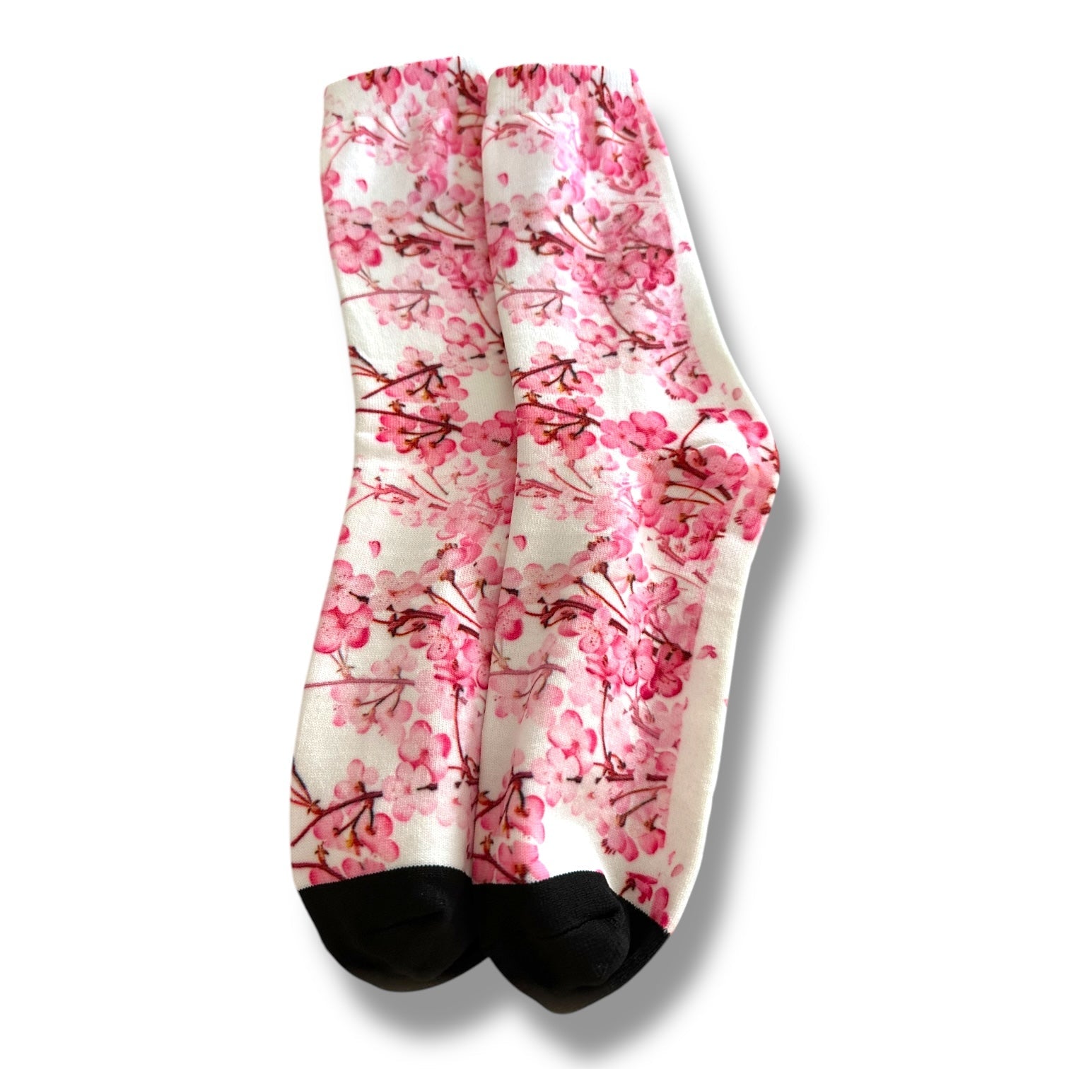 Floral Printed Socks - Wander Together Outfitters