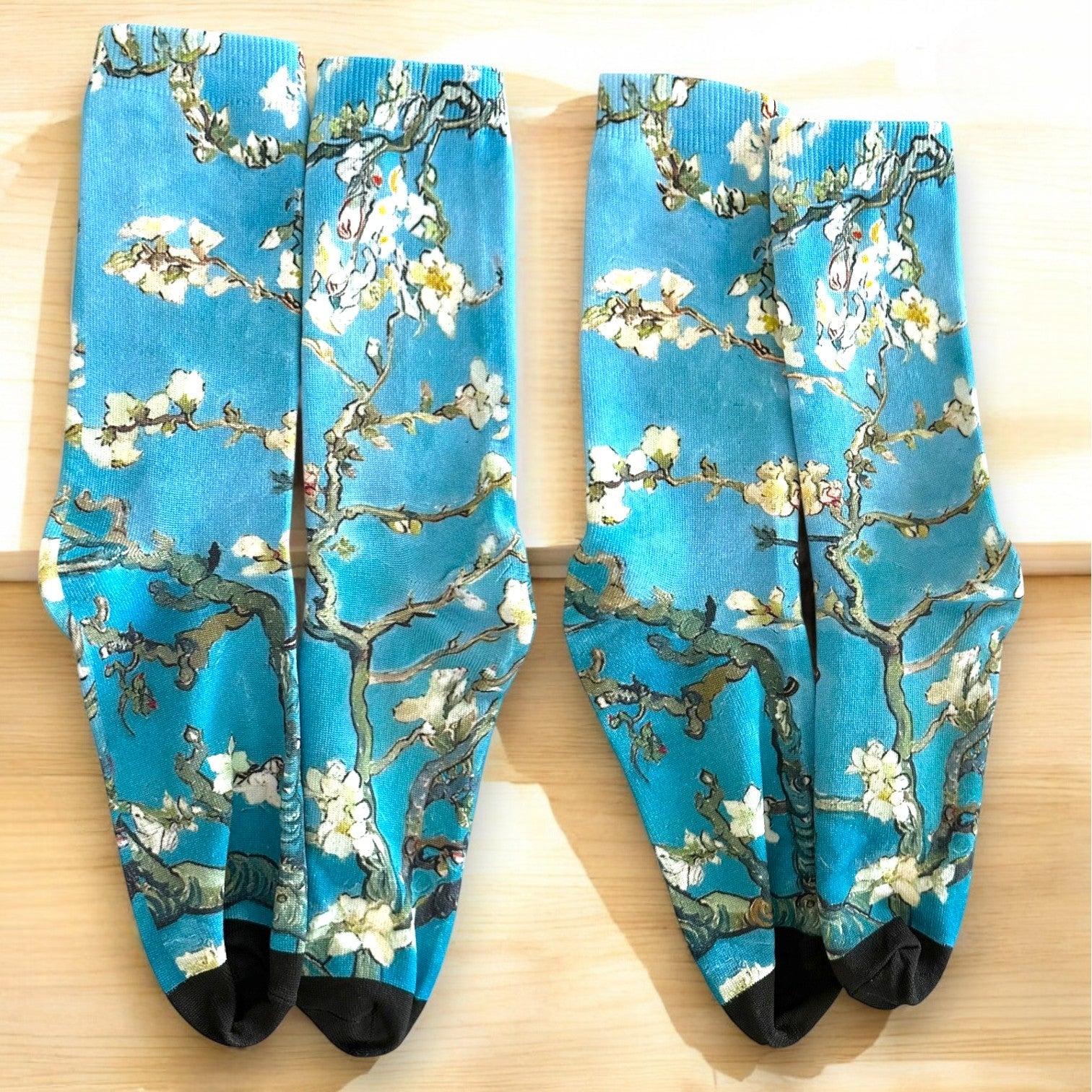 Floral Printed Socks - Wander Together Outfitters