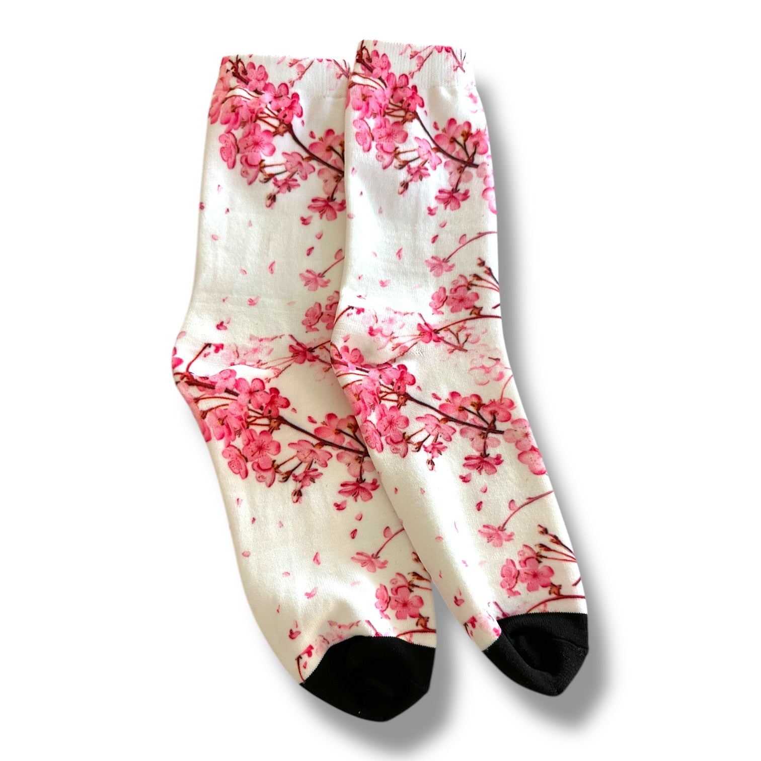 Floral Printed Socks - Wander Together Outfitters