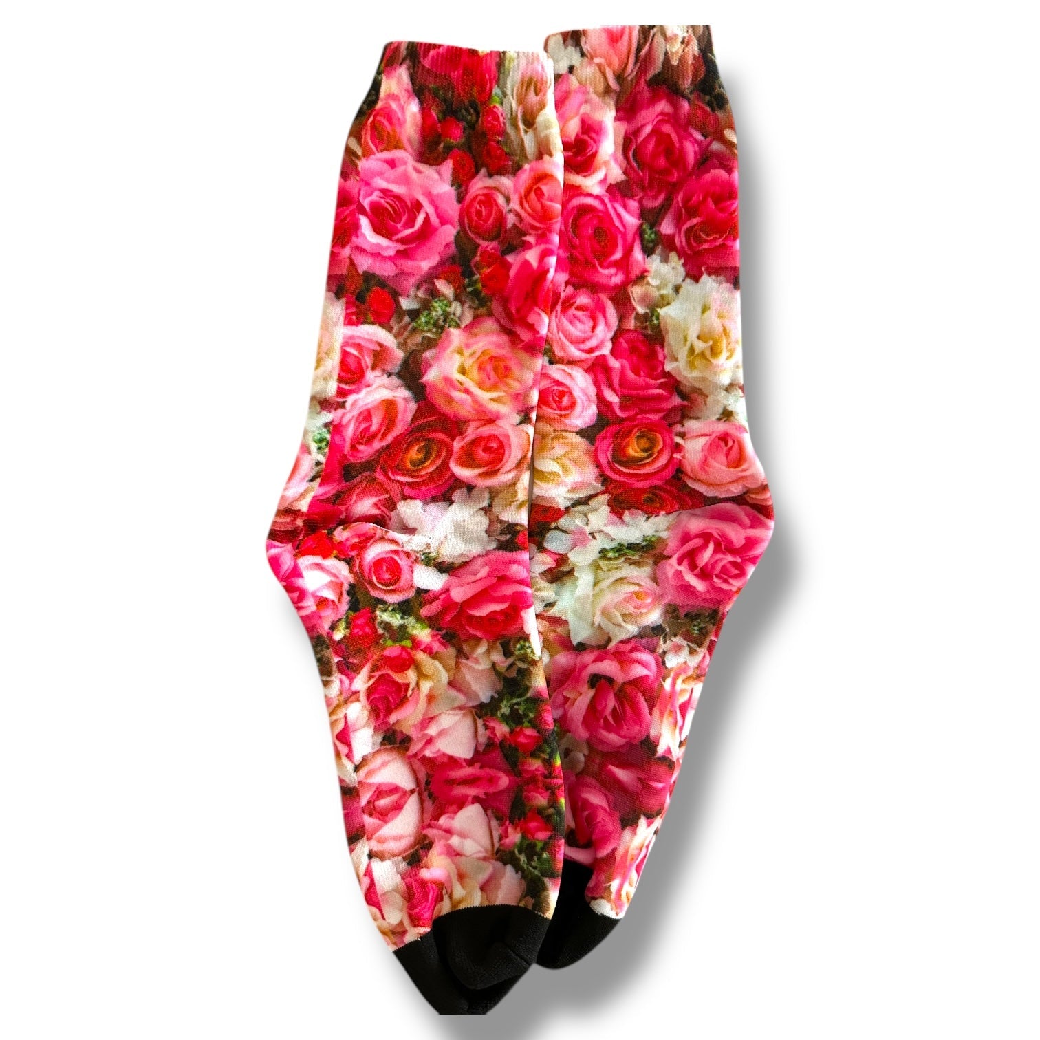 Floral Printed Socks - Wander Together Outfitters