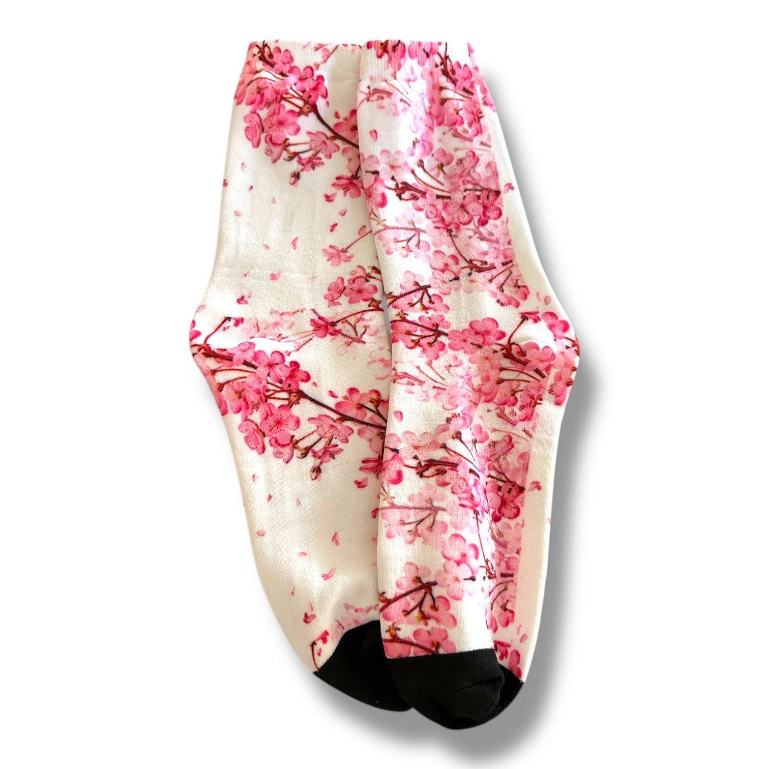 Floral Printed Socks - Wander Together Outfitters