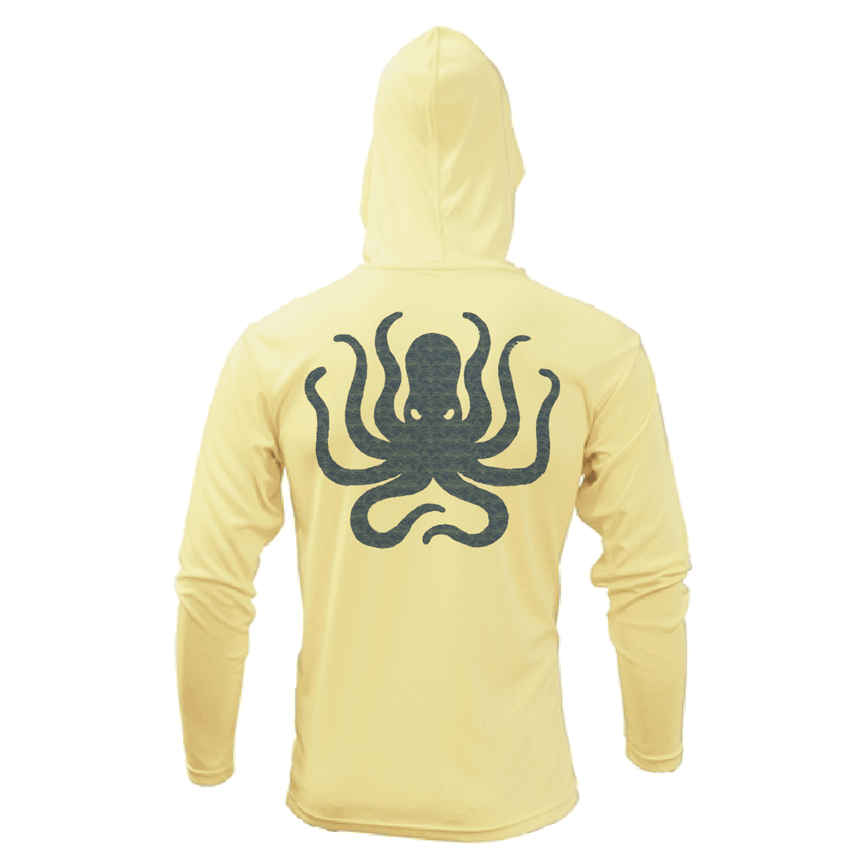 Florida Freshwater Born Kraken Men's Long Sleeve UPF 50+ Dry-Fit Hoodie - Wander Together Outfitters