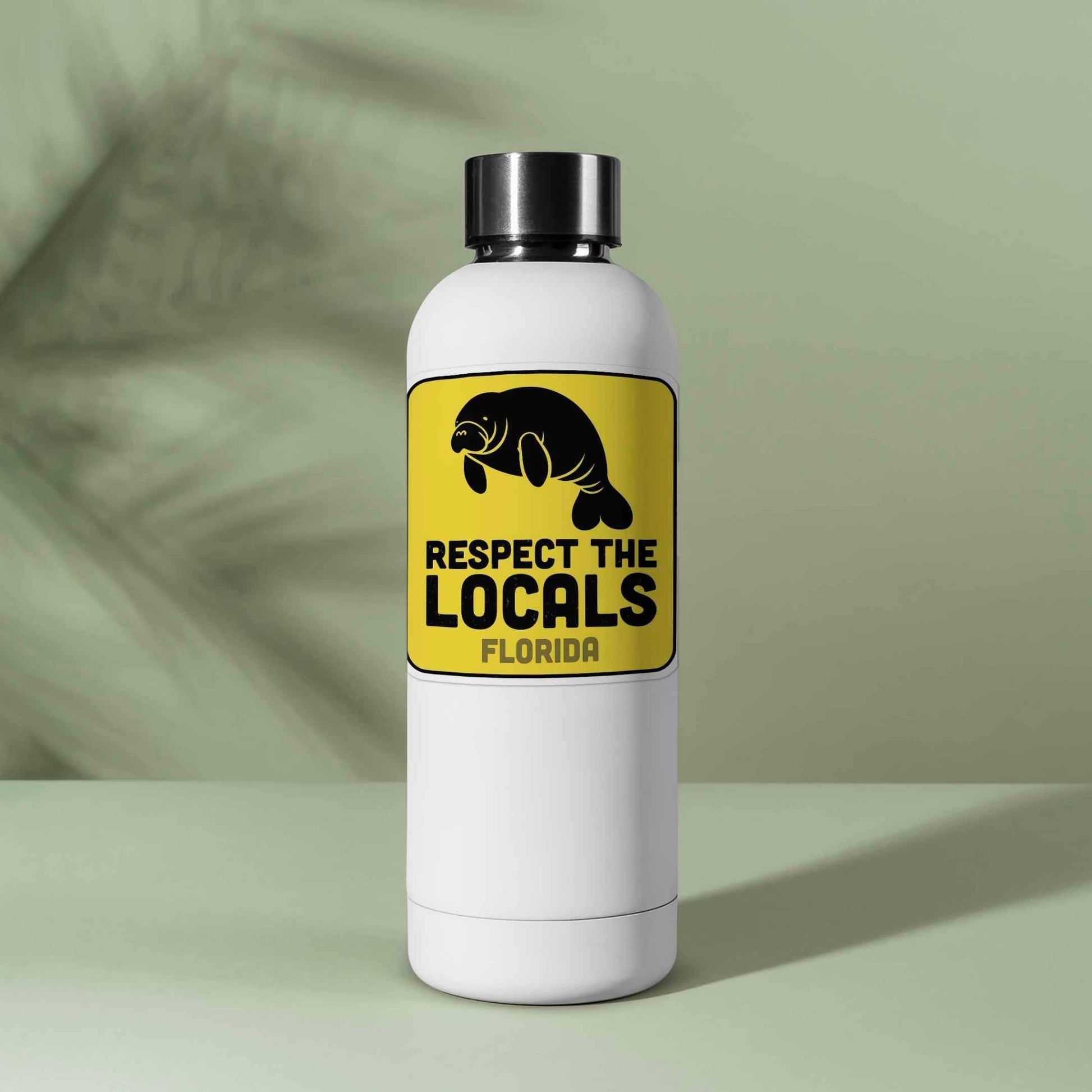 Florida Respect the Locals Manatee Sticker - Wander Together Outfitters