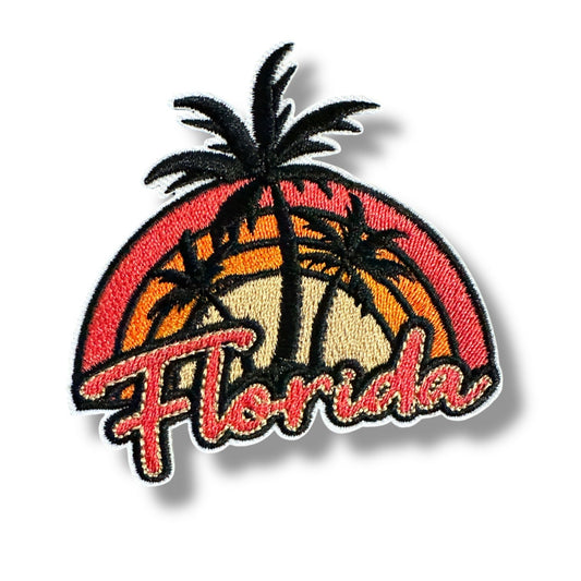 Florida Theme Iron On Patches (Various) - Wander Together Outfitters