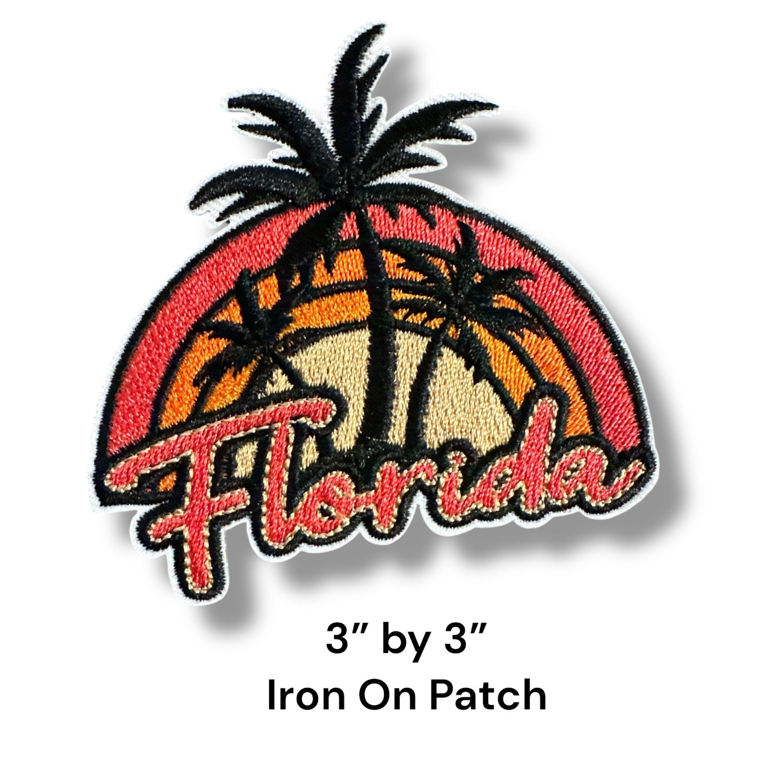 Florida Theme Iron On Patches (Various) - Wander Together Outfitters