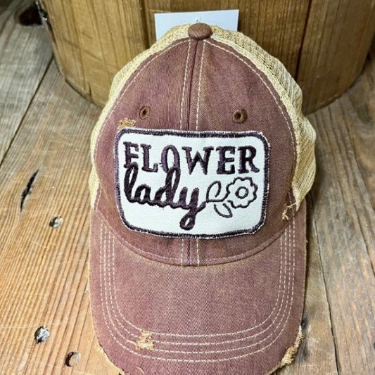 "Flower Lady" Hat - Wander Together Outfitters