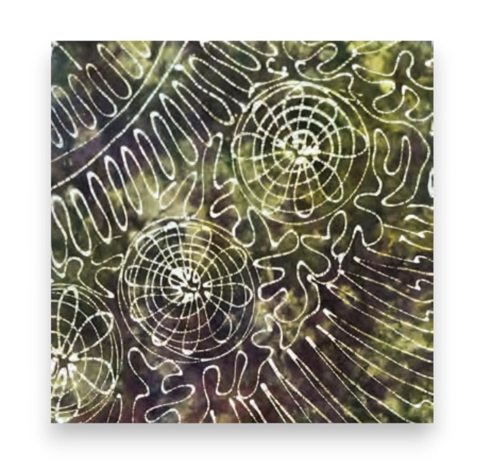 Forest Dance Batik Tie Dye Bandana - Wander Together Outfitters