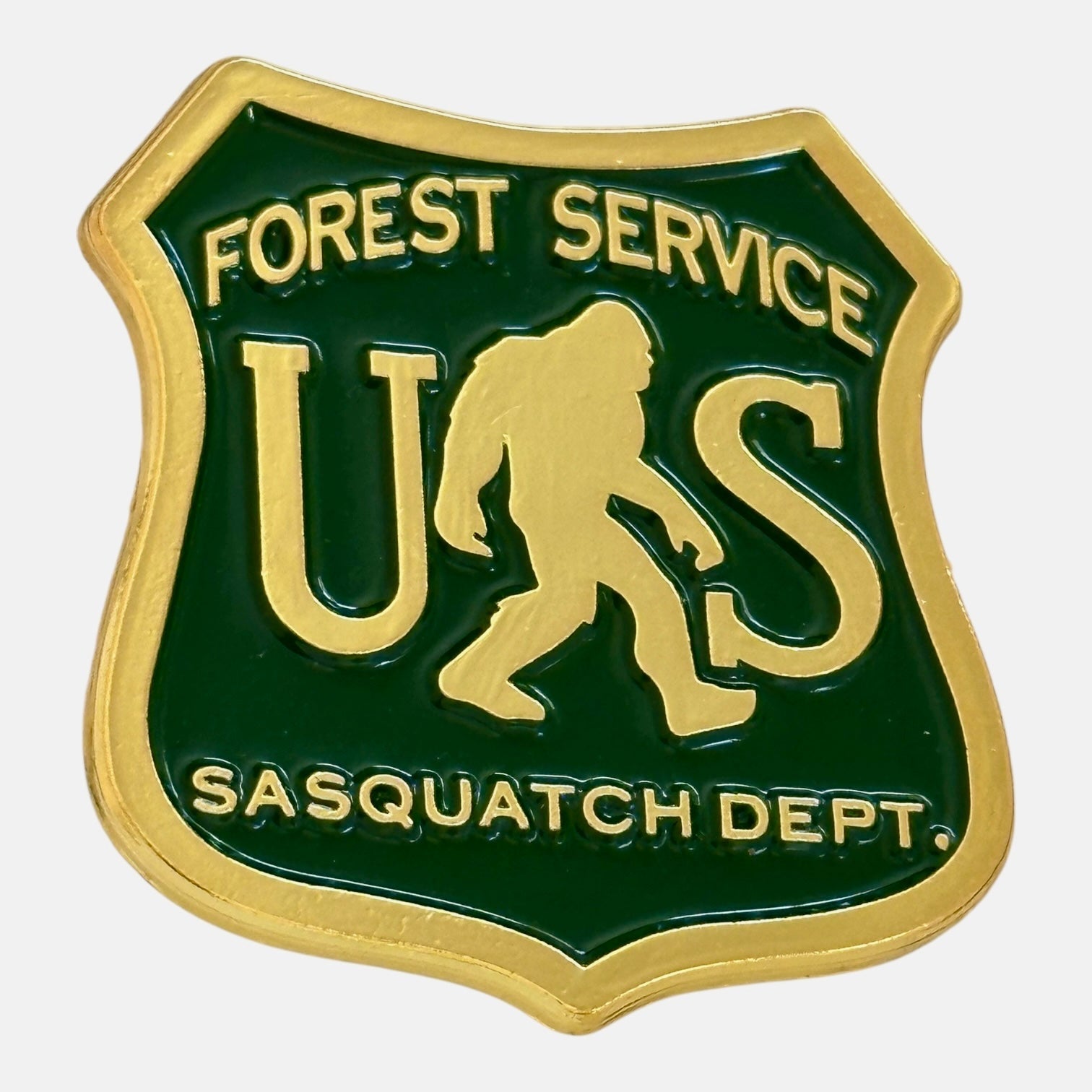 "Forest Service" Sasquatch Department Pin - Wander Together Outfitters