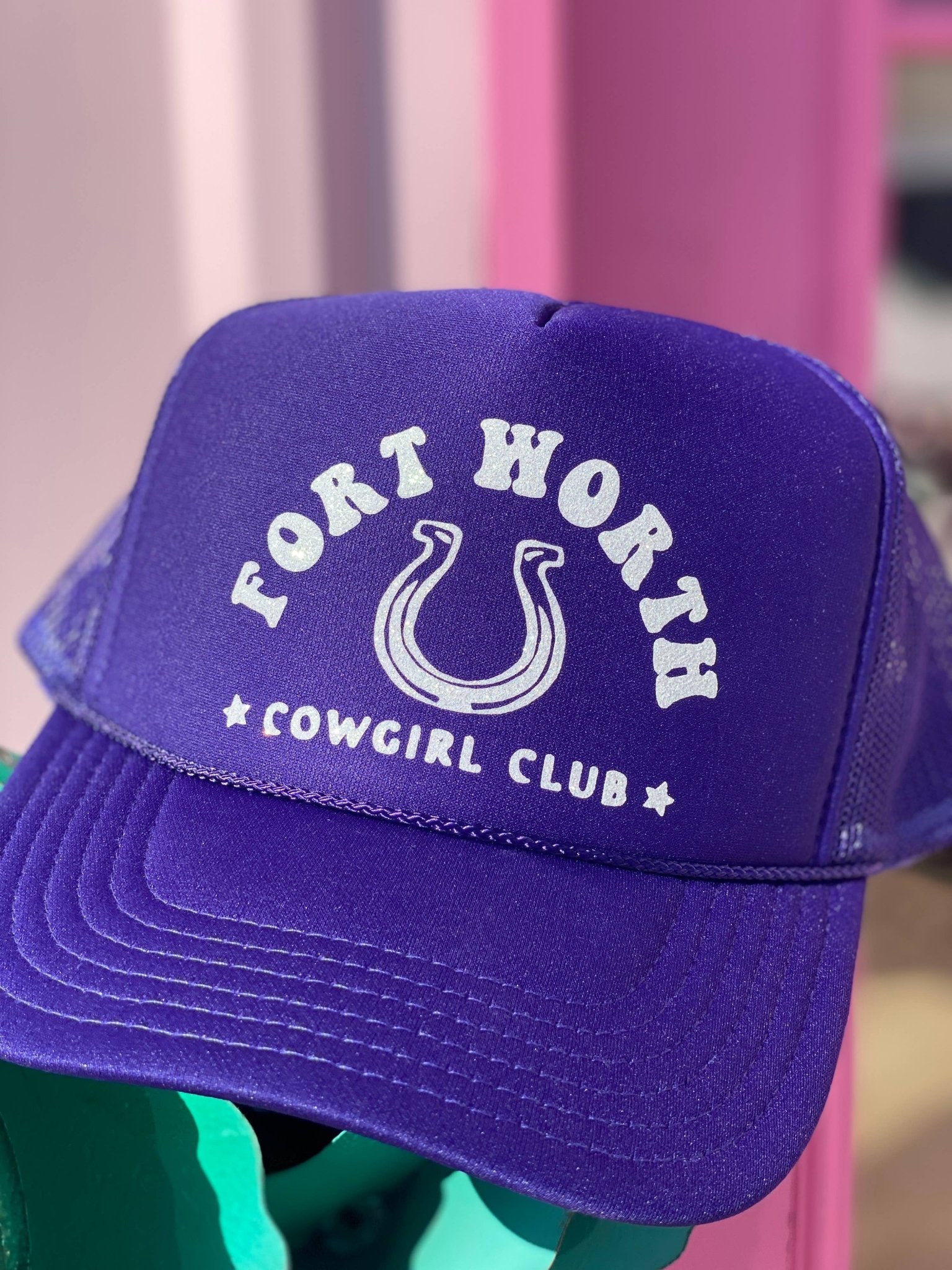 "Fort Worth Cowgirl Club" Trucker Hat - Wander Together Outfitters