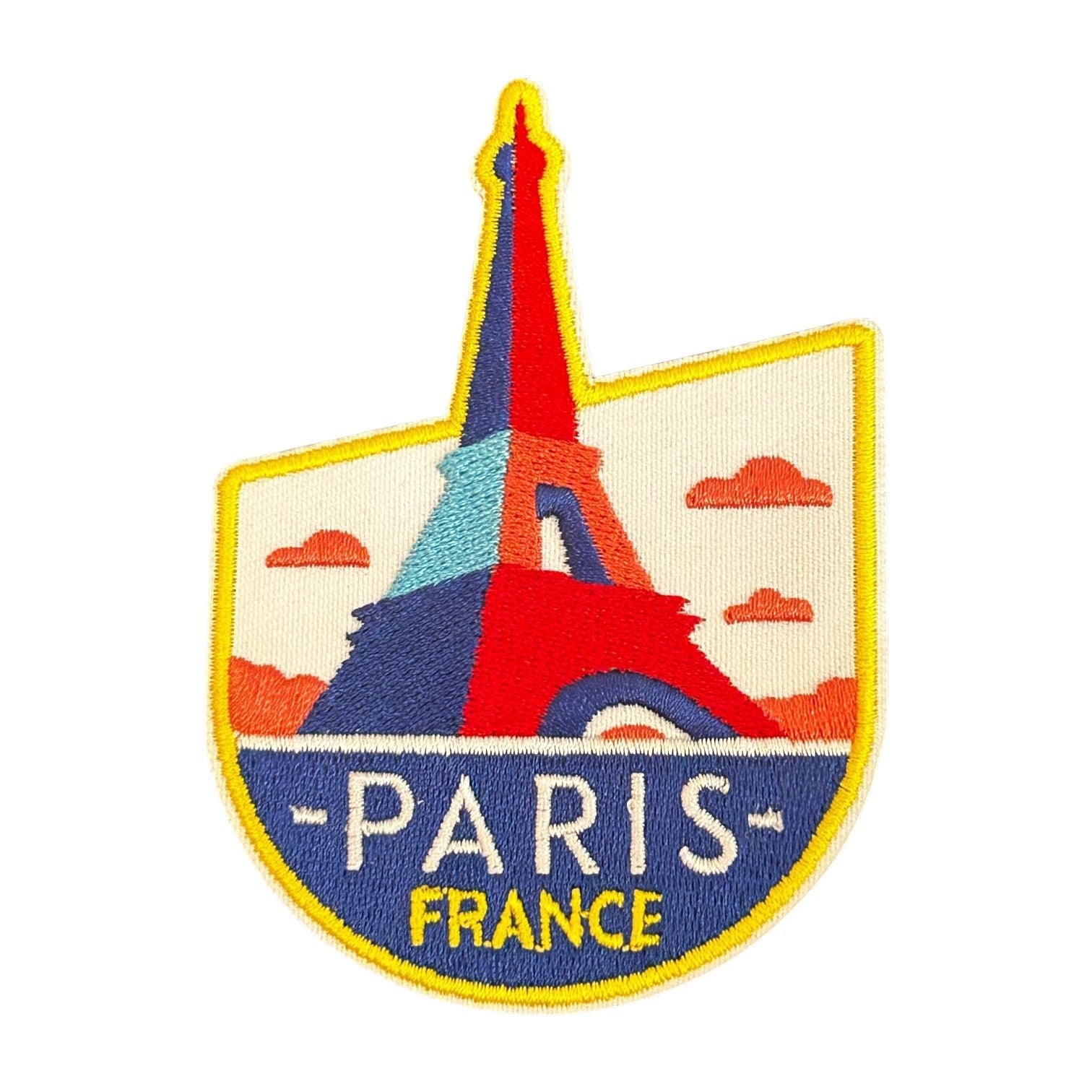France Themed Iron On Patch Collection (Various) - Wander Together Outfitters