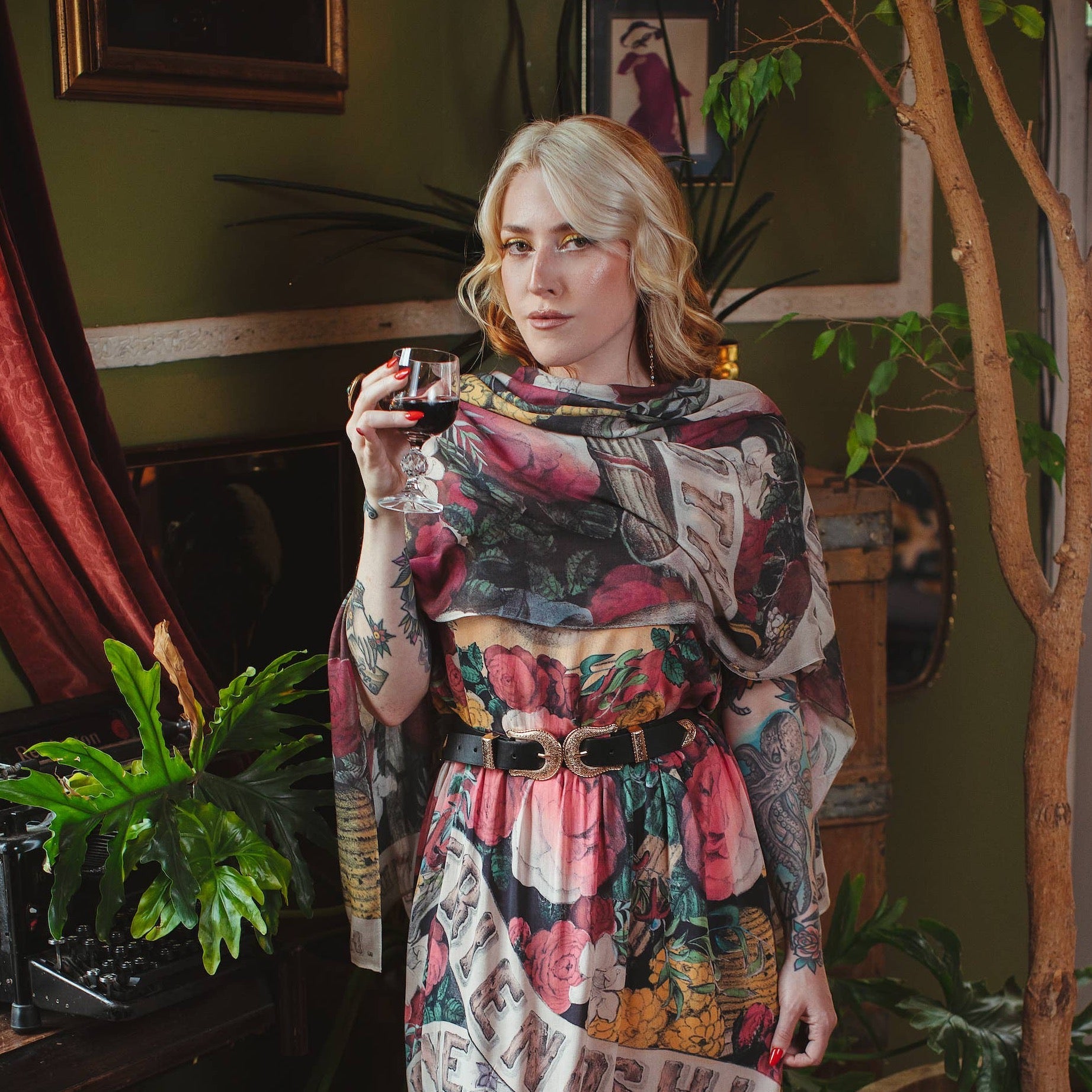 "Friendship Love And Truth" Bohemian Bamboo Scarf - Wander Together Outfitters