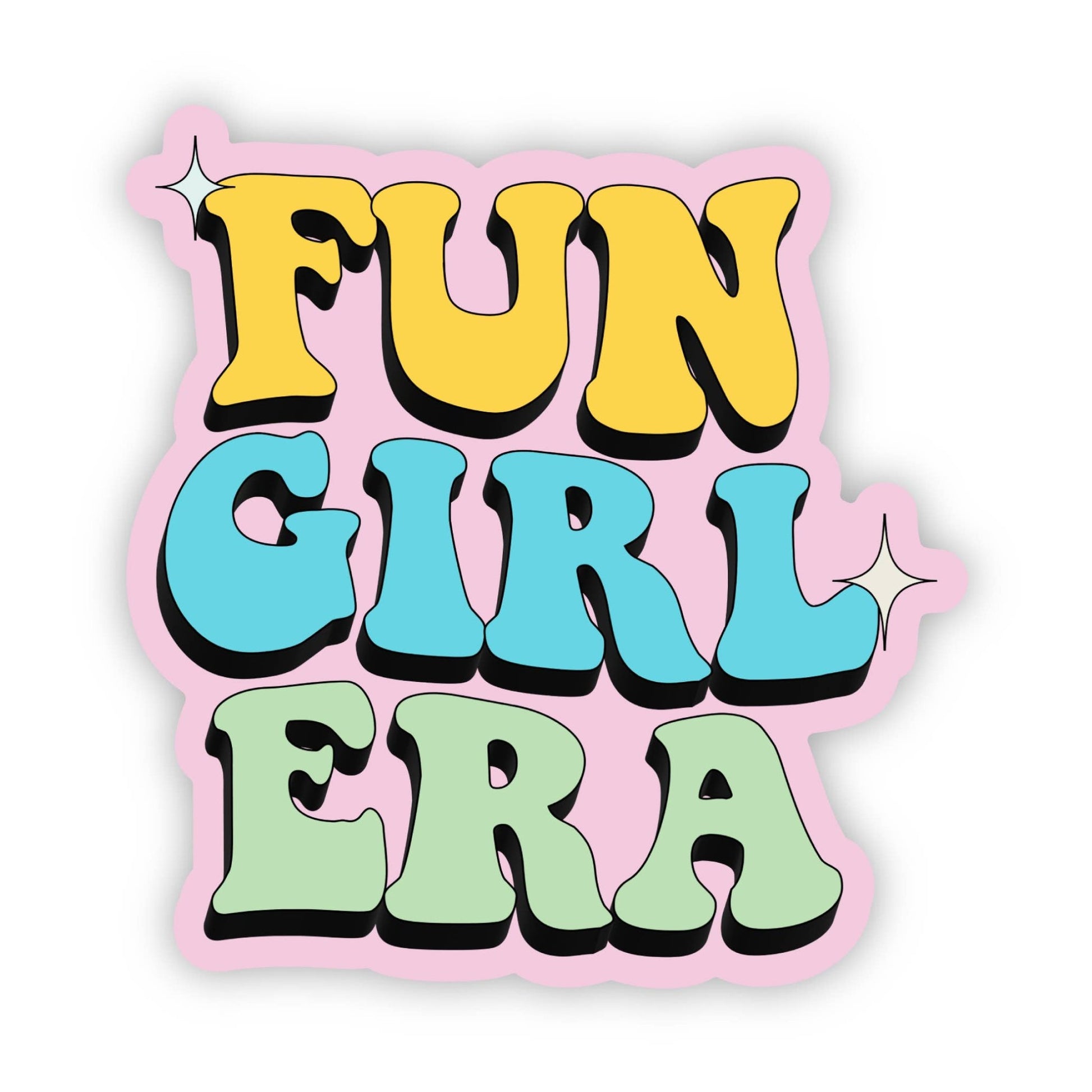 Fun Girl Era Sticker (Pink) - Wander Together Outfitters