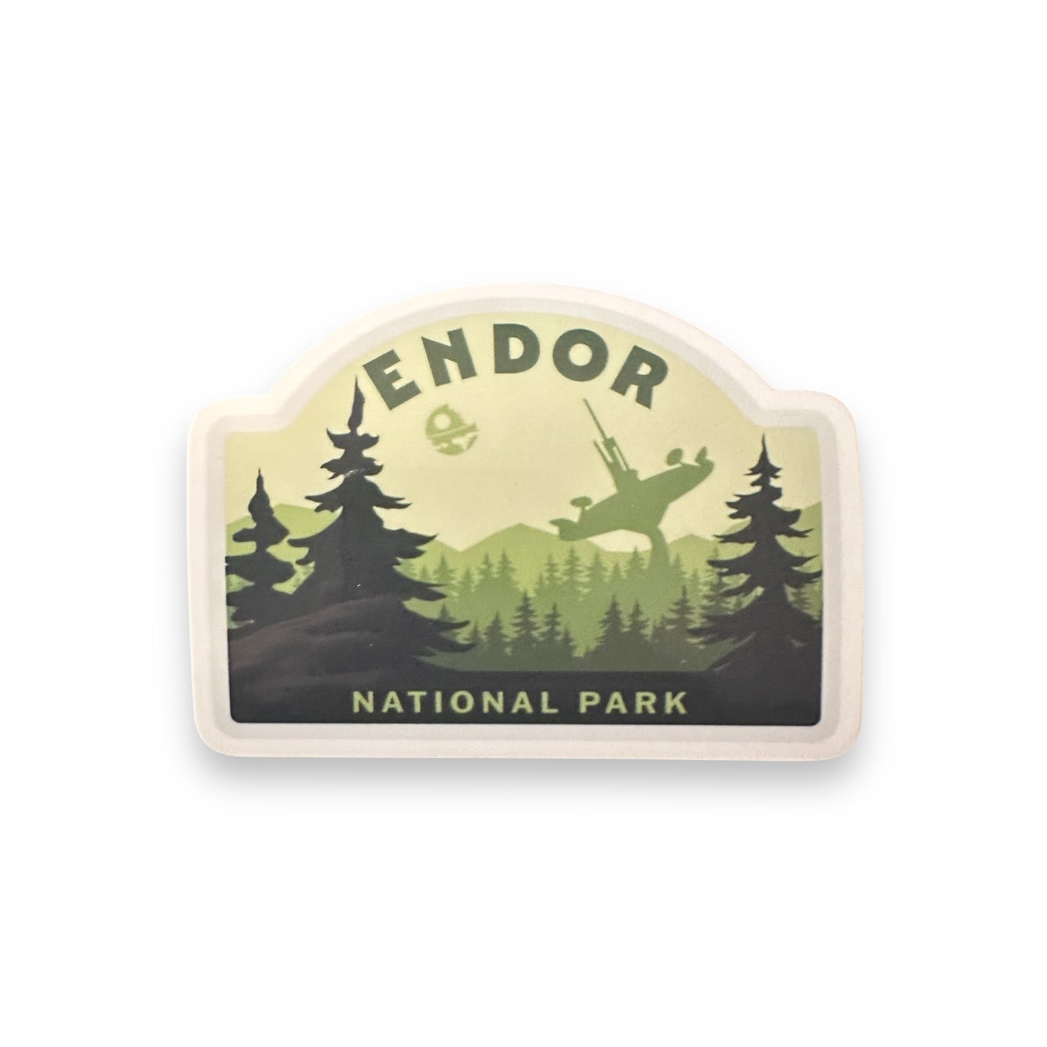 Funny “National Park” Vinyl Stickers - (Star Wars) Endor, Coruscant, Hoth & More - Wander Together Outfitters