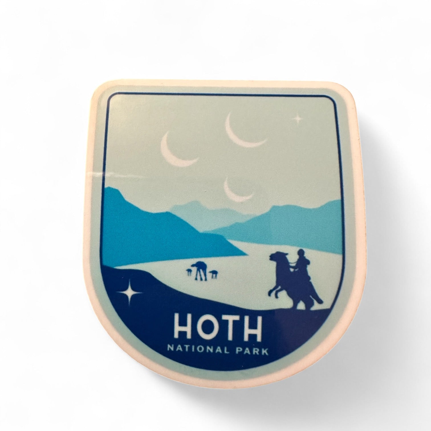 Funny “National Park” Vinyl Stickers - (Star Wars) Endor, Coruscant, Hoth & More - Wander Together Outfitters