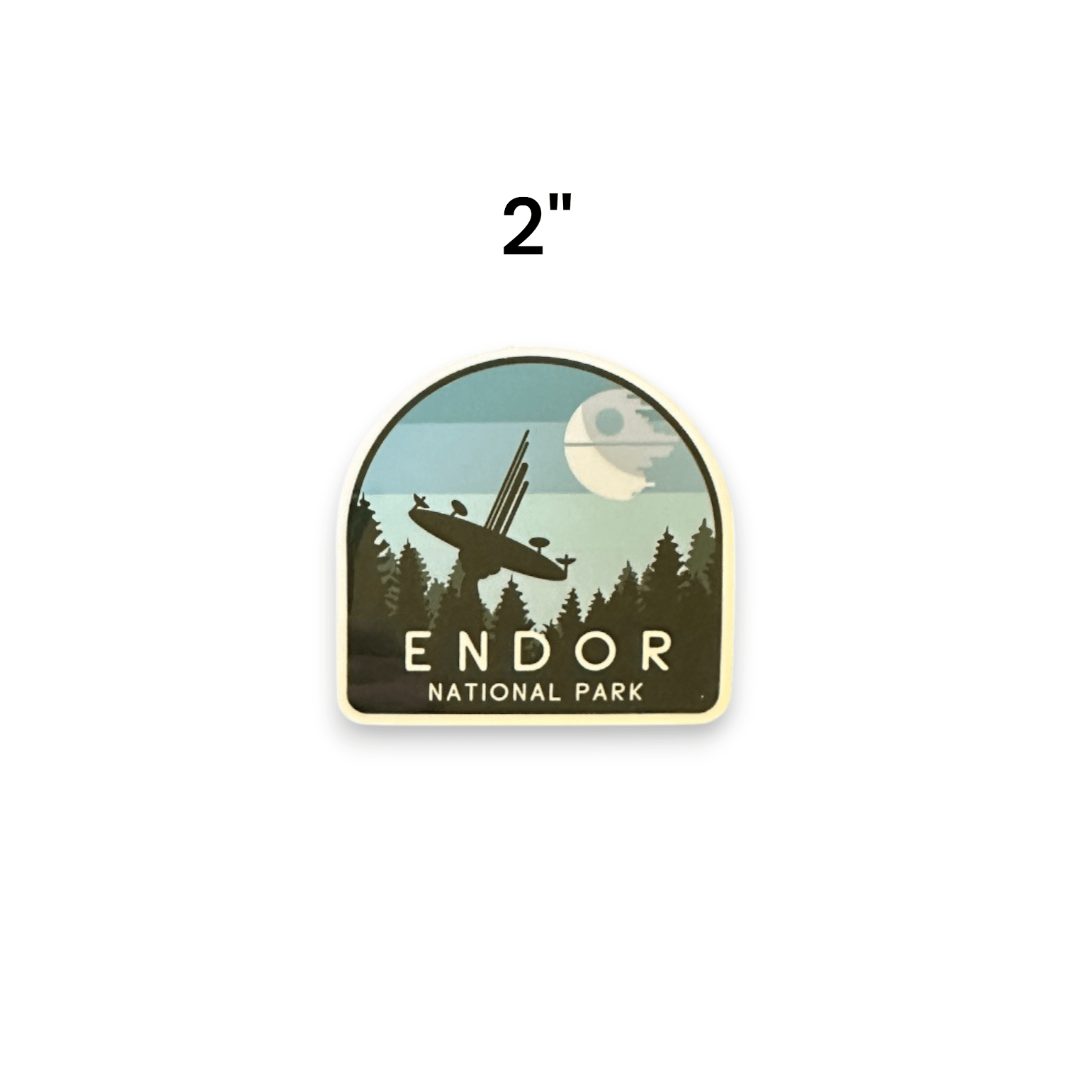 Funny “National Park” Vinyl Stickers - (Star Wars) Endor, Coruscant, Hoth & More - Wander Together Outfitters