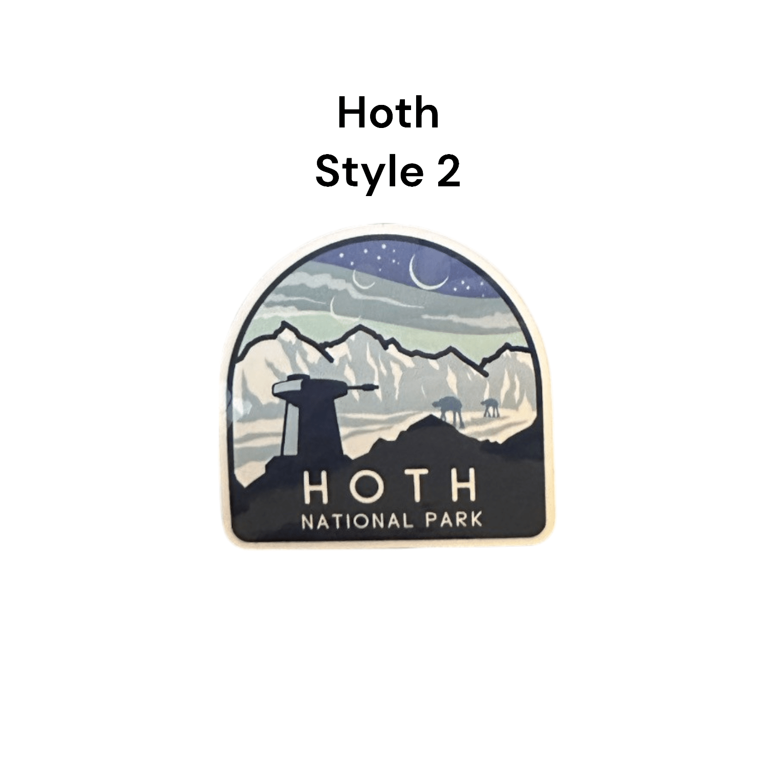 Funny “National Park” Vinyl Stickers - (Star Wars) Endor, Coruscant, Hoth & More - Wander Together Outfitters