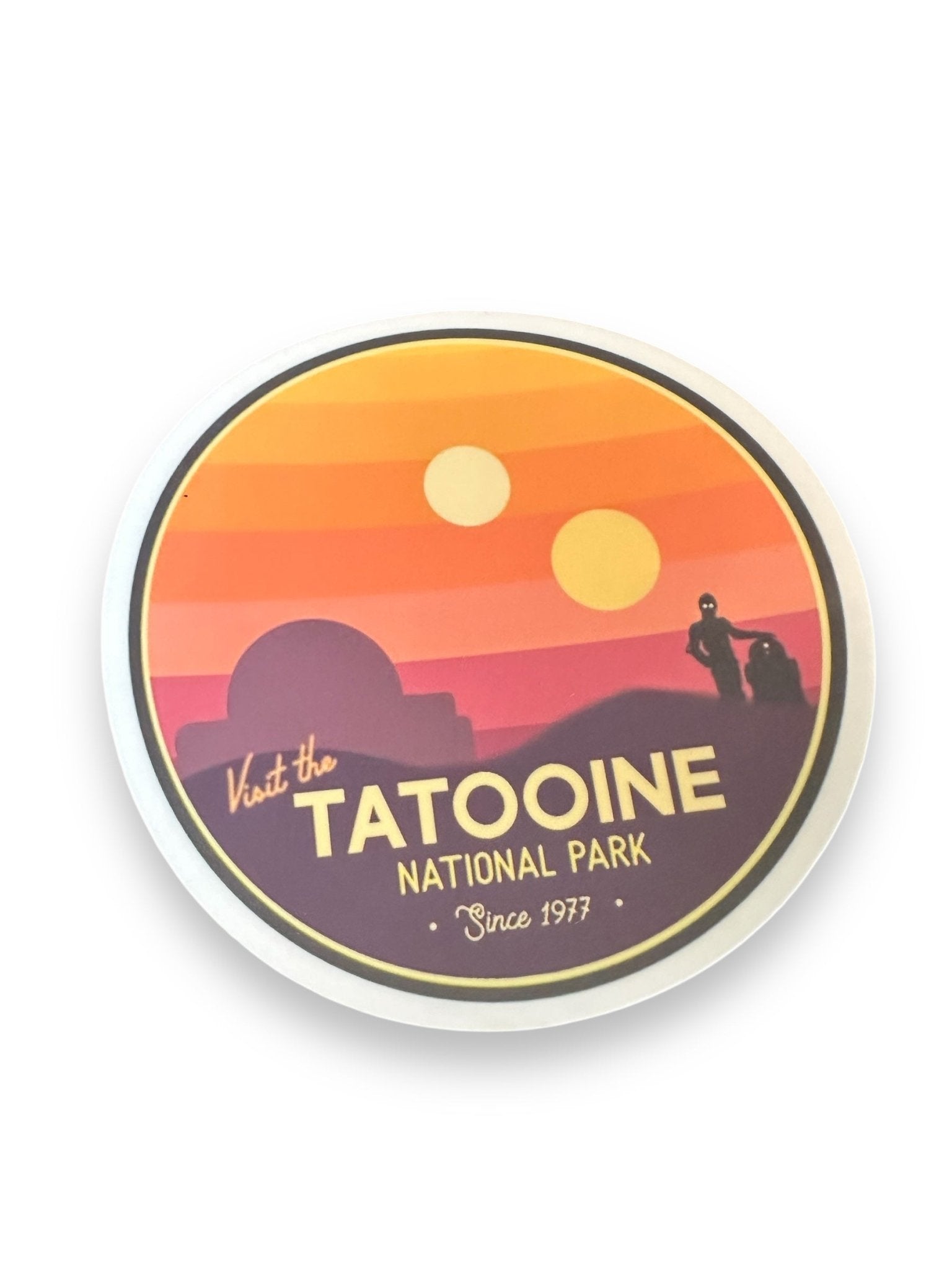 Funny “National Park” Vinyl Stickers - (Star Wars) Endor, Coruscant, Hoth & More - Wander Together Outfitters