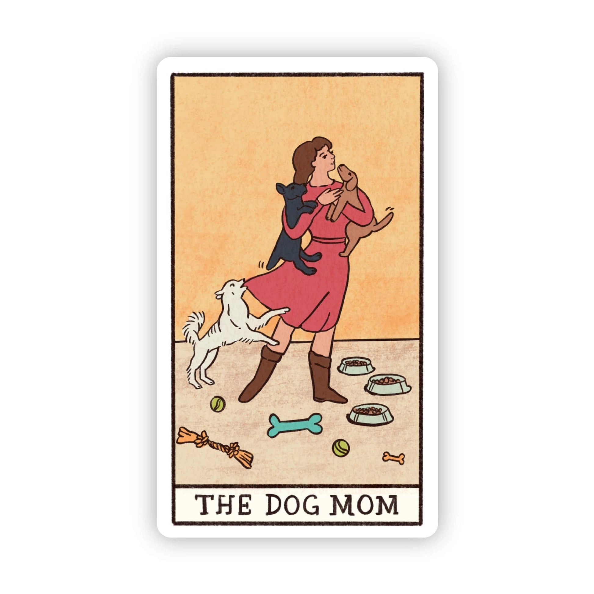 Funny & Sarcastic Collectible Tarot Card Vinyl Stickers - Wander Together Outfitters