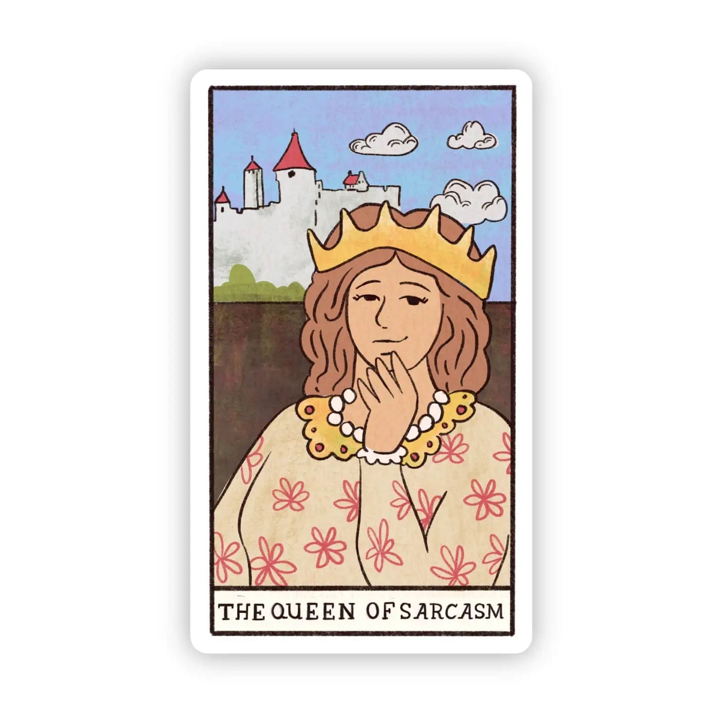 Funny & Sarcastic Collectible Tarot Card Vinyl Stickers - Wander Together Outfitters