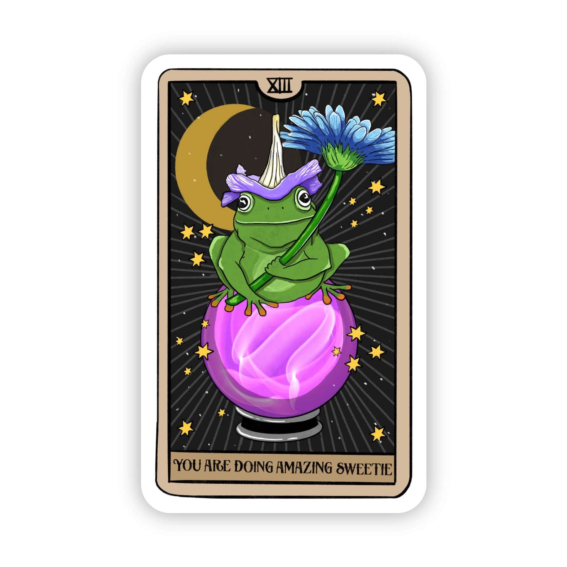 Funny & Sarcastic Collectible Tarot Card Vinyl Stickers - Wander Together Outfitters