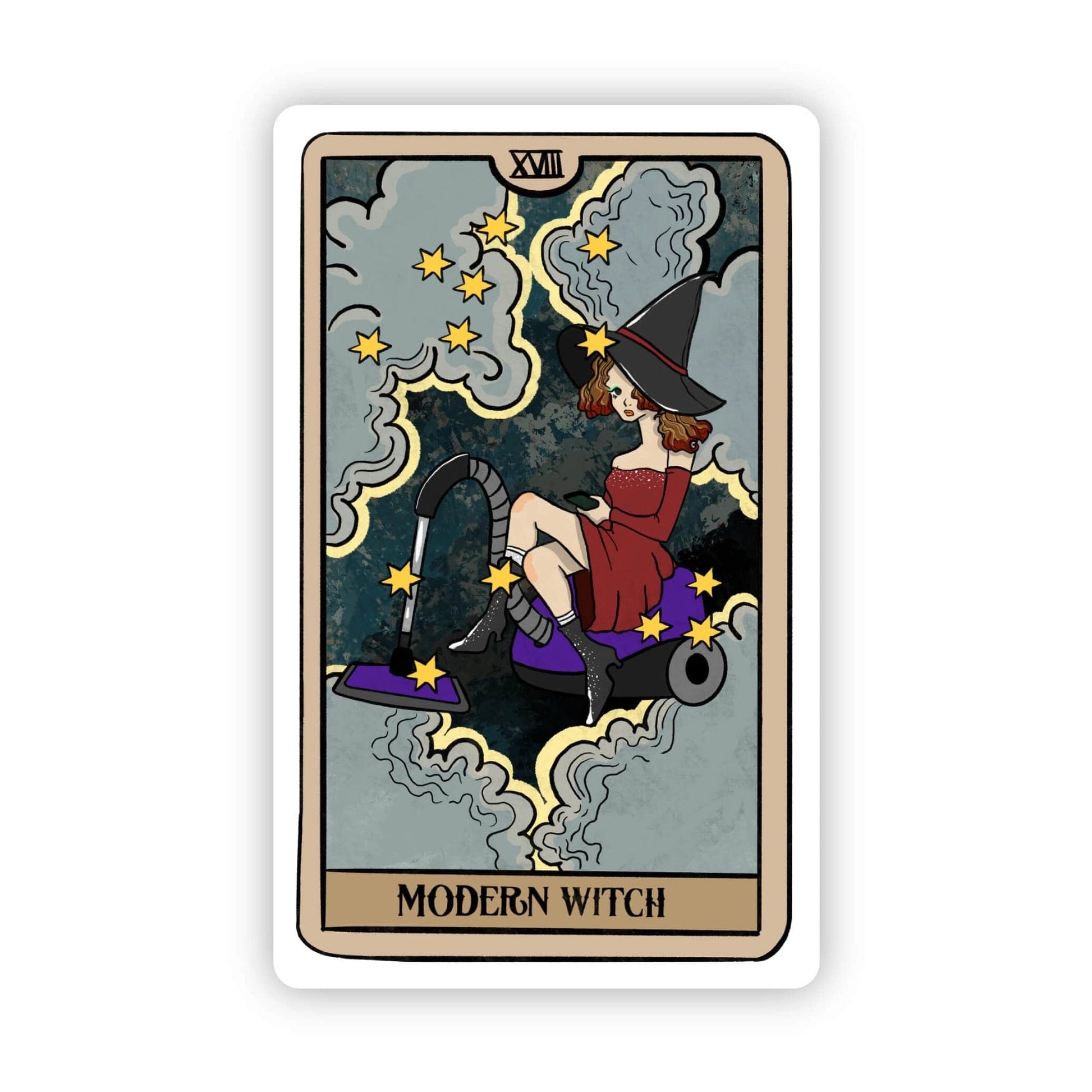 Funny & Sarcastic Collectible Tarot Card Vinyl Stickers - Wander Together Outfitters