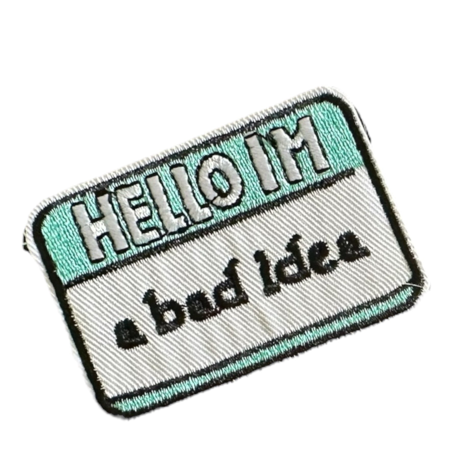 Funny Sarcastic "Hello" Iron On Patches - Wander Together Outfitters