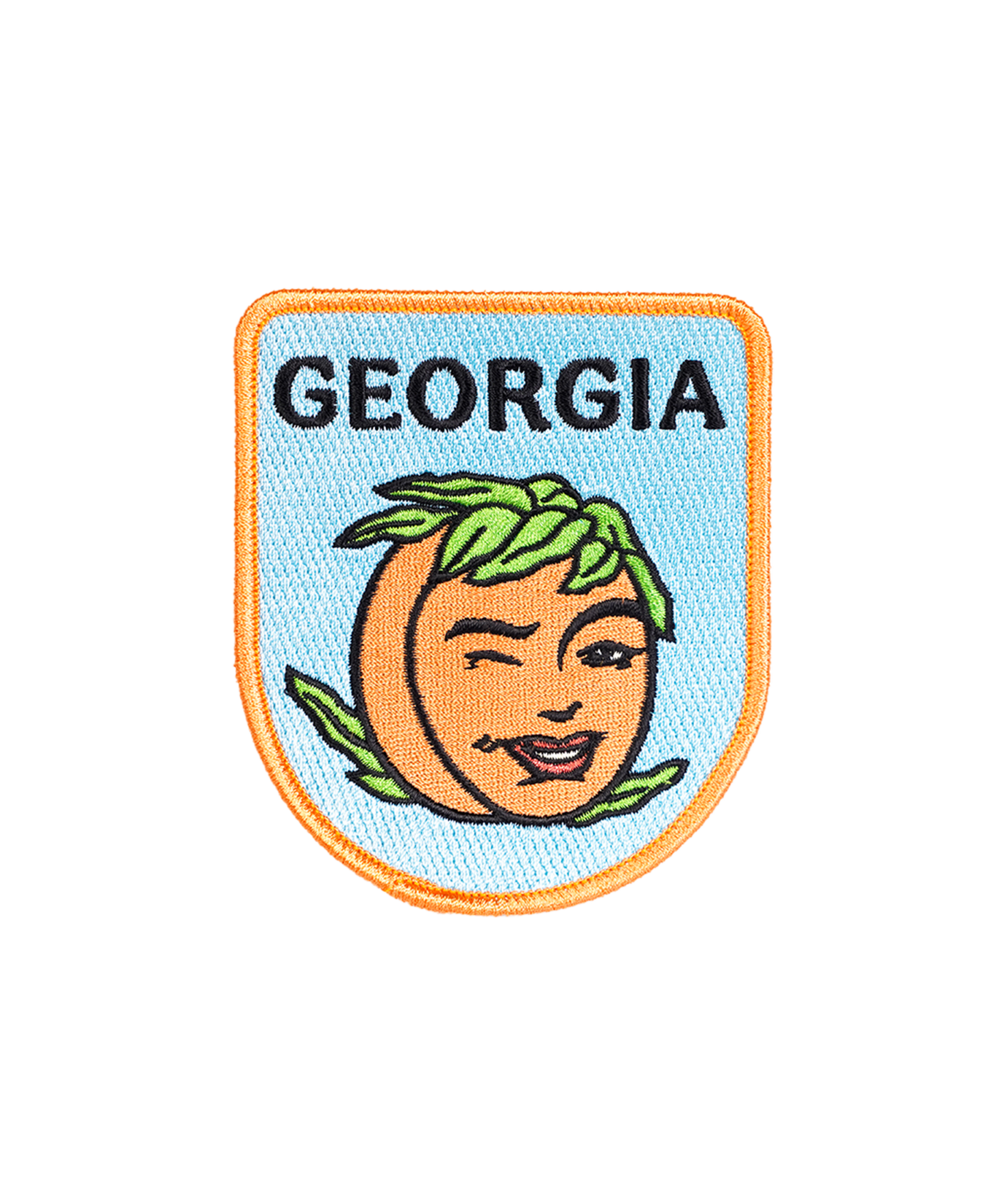 Georgia Embroidered Patch - Wander Together Outfitters