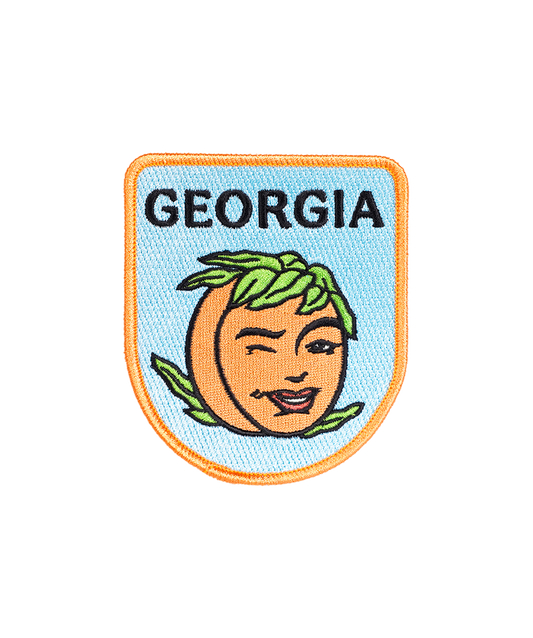 Georgia Embroidered Patch - Wander Together Outfitters