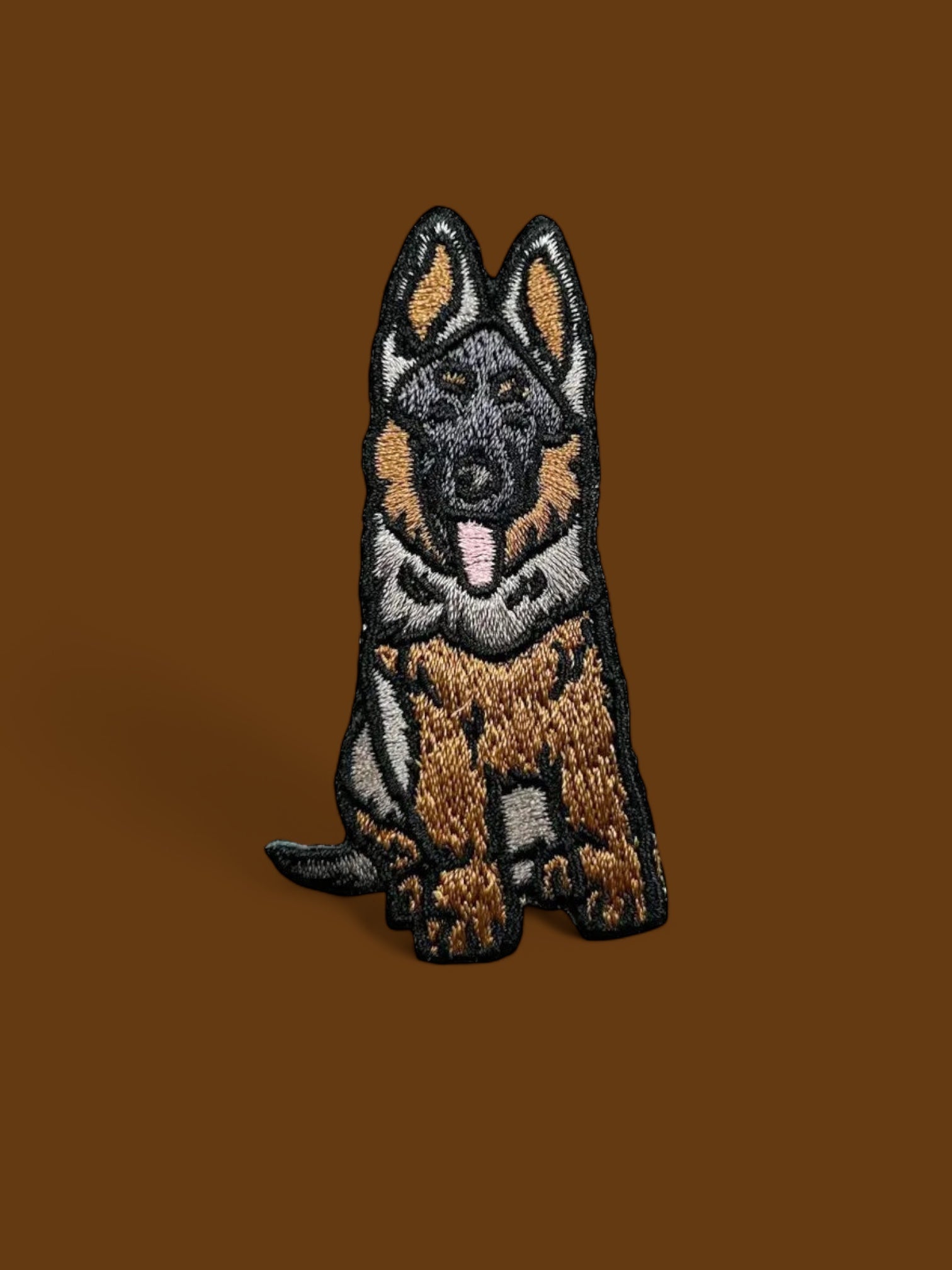 German Shepherd Embroidered Iron On Patch Pet Lover - Wander Together Outfitters