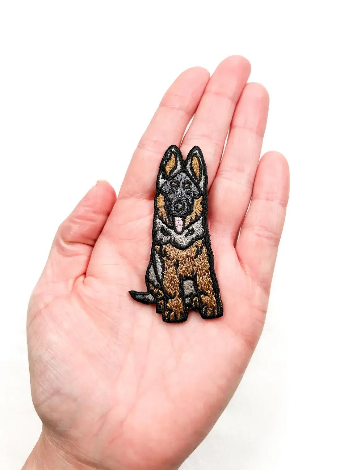German Shepherd Embroidered Iron On Patch Pet Lover - Wander Together Outfitters