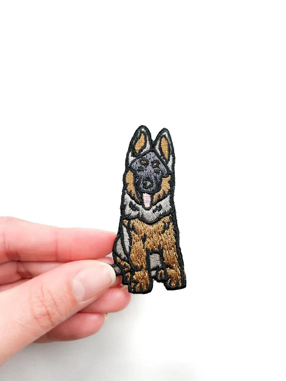 German Shepherd Embroidered Iron On Patch Pet Lover - Wander Together Outfitters