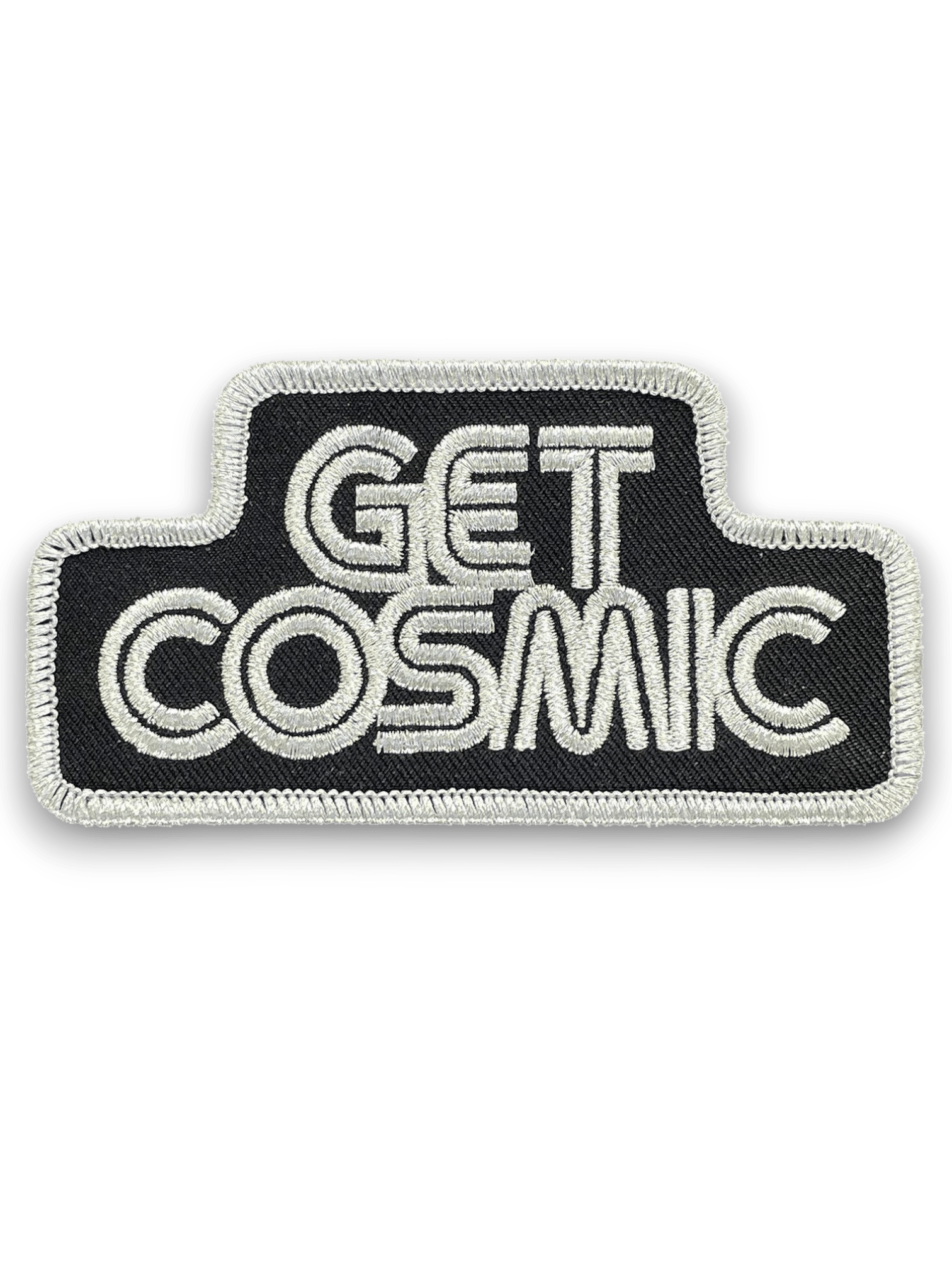 “Get Cosmic” Embroidered Iron On Patch - Wander Together Outfitters