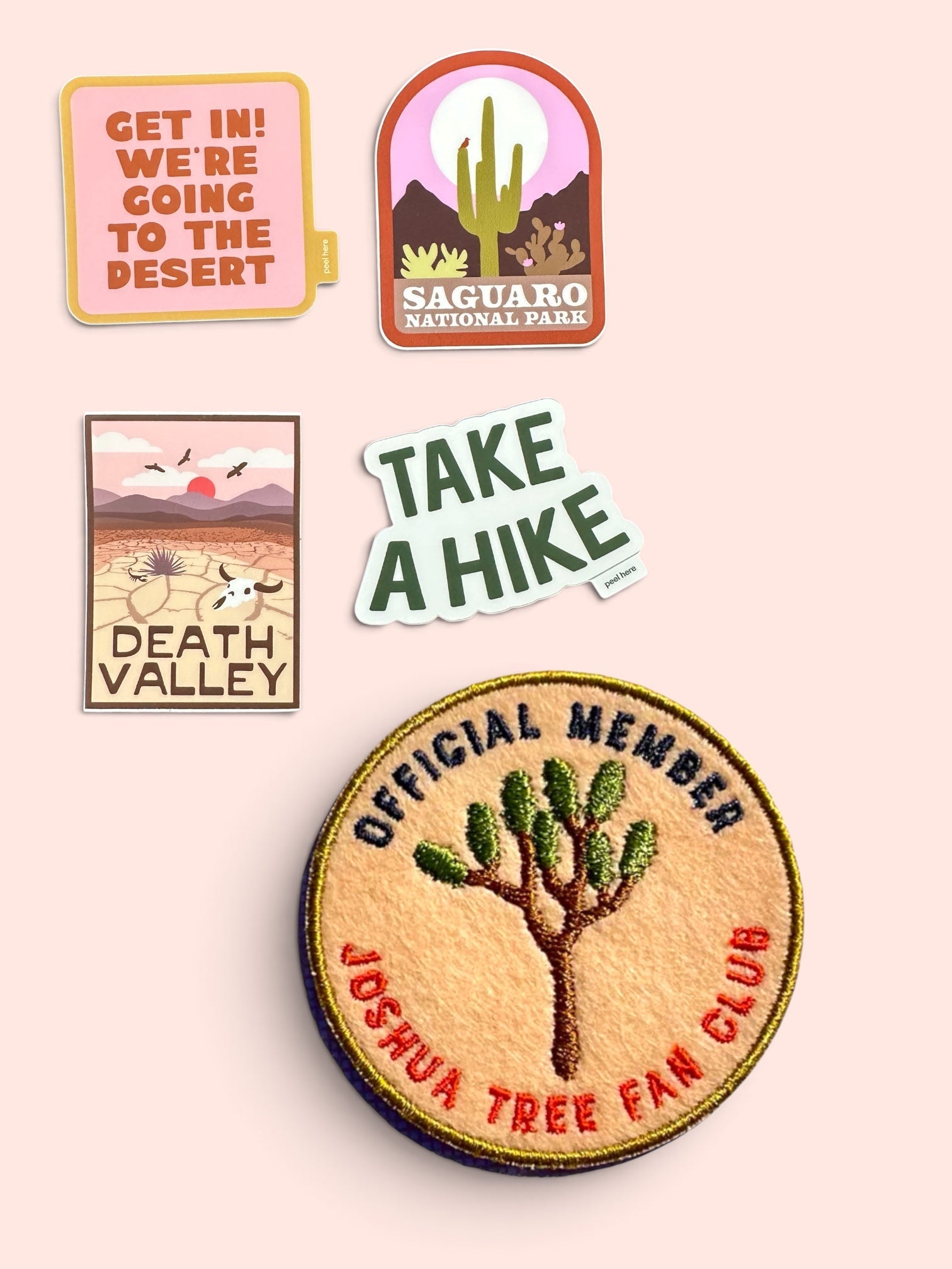 "Get In! We're Going To The Desert" Vinyl Sticker - Wander Together Outfitters