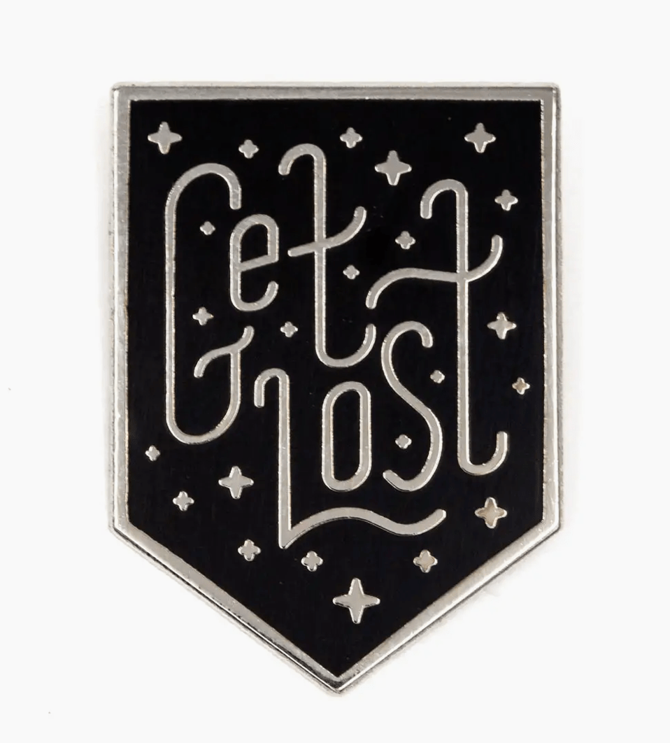 "Get Lost" Enamel Pin - Wander Together Outfitters