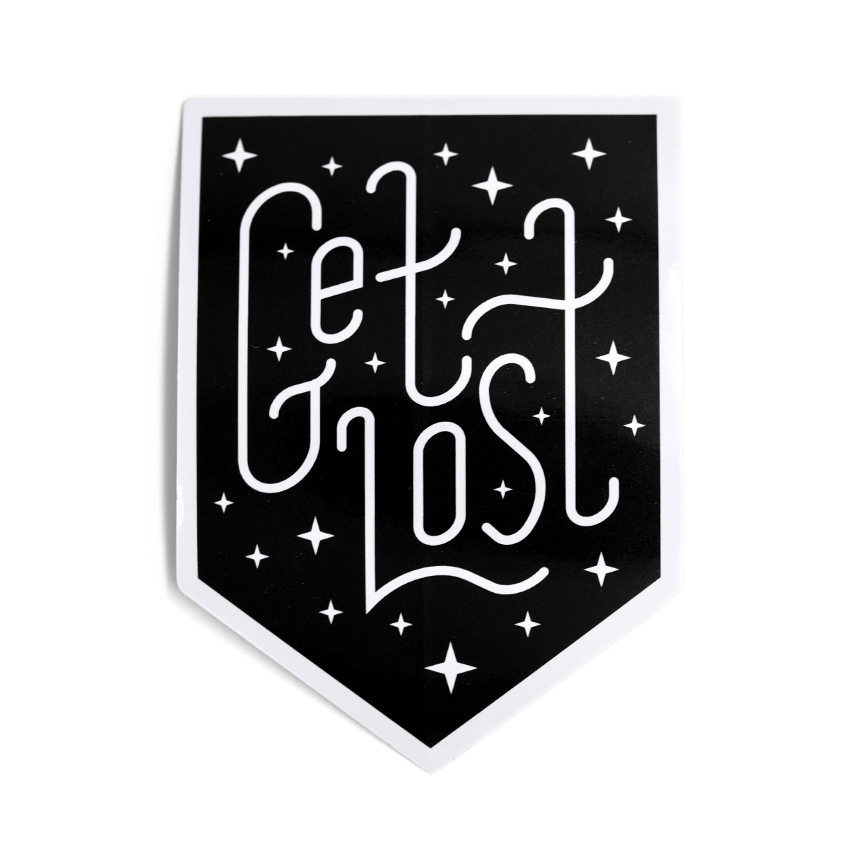 "Get Lost" Vinyl Sticker - Wander Together Outfitters