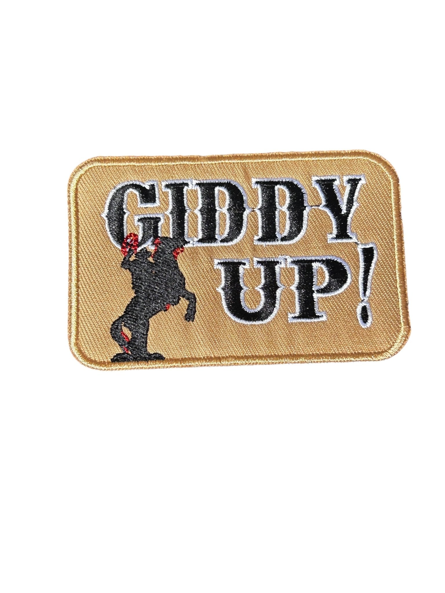 "Giddy Up Cowboy" Iron On Patch - Wander Together Outfitters