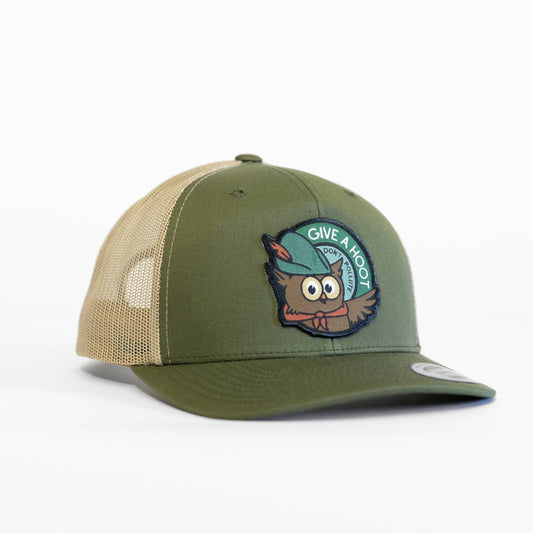"Give A Hoot" Woodsy Owl U.S Forest Service Trucker Hat (Various Styles) - Wander Together Outfitters