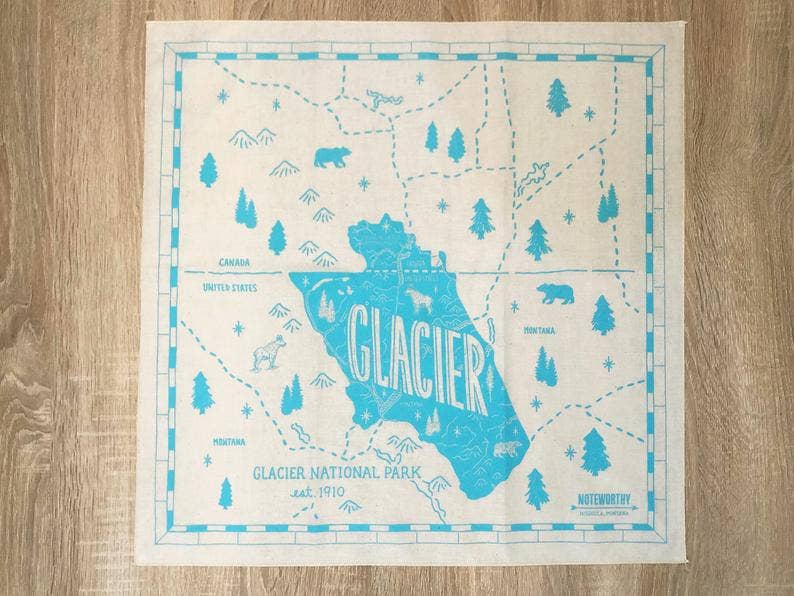 Glacier Bandana - Wander Together Outfitters