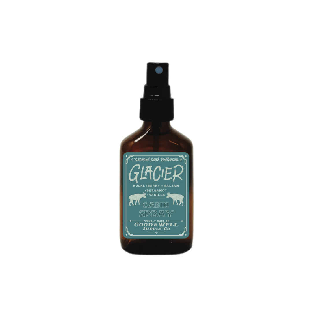 Glacier Cabin Spray (Huckleberry, Bergamot and Vanilla) - Wander Together Outfitters