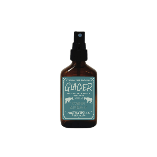 Glacier Cabin Spray (Huckleberry, Bergamot and Vanilla) - Wander Together Outfitters